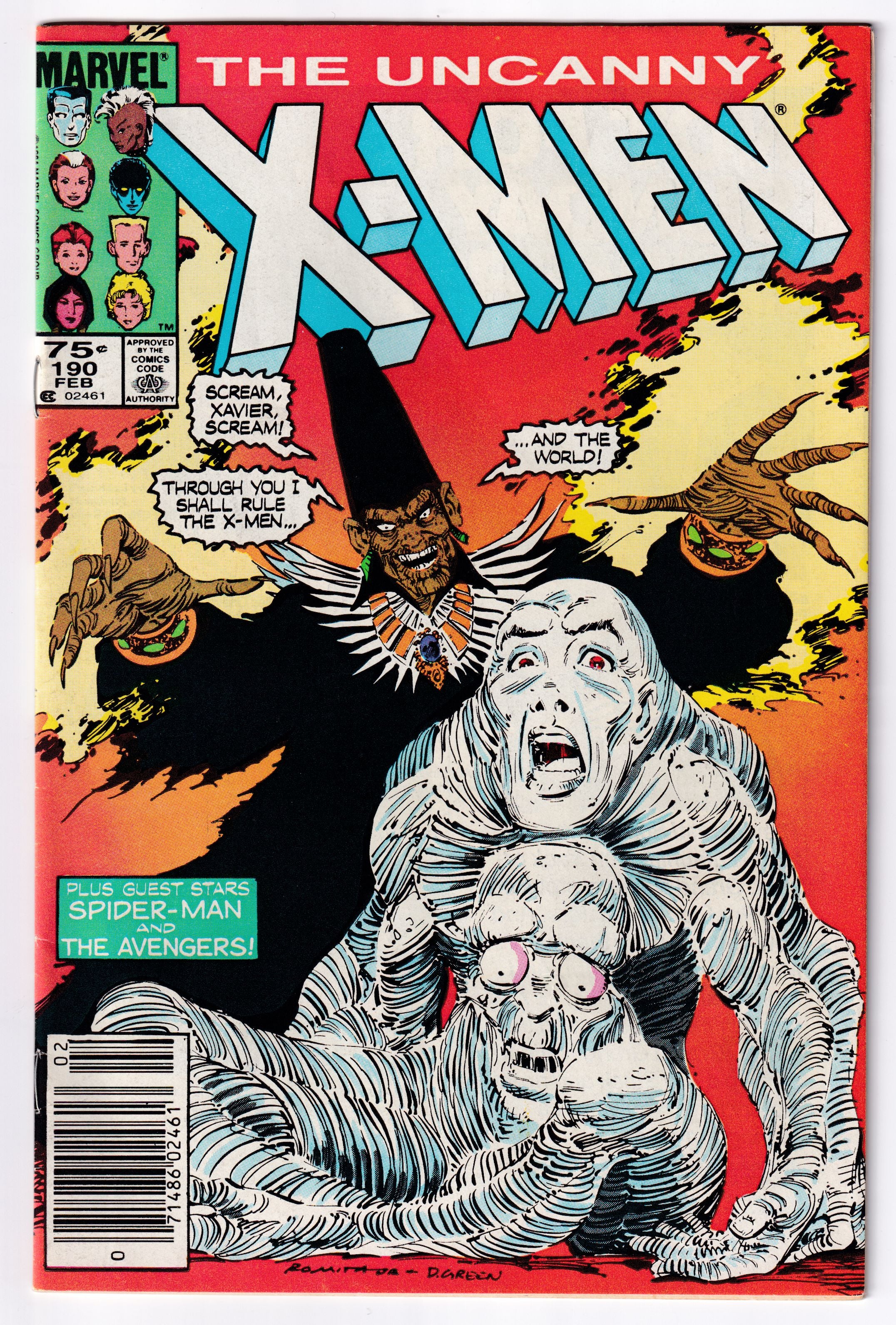 UNCANNY X-MEN (1963) #190 FN+