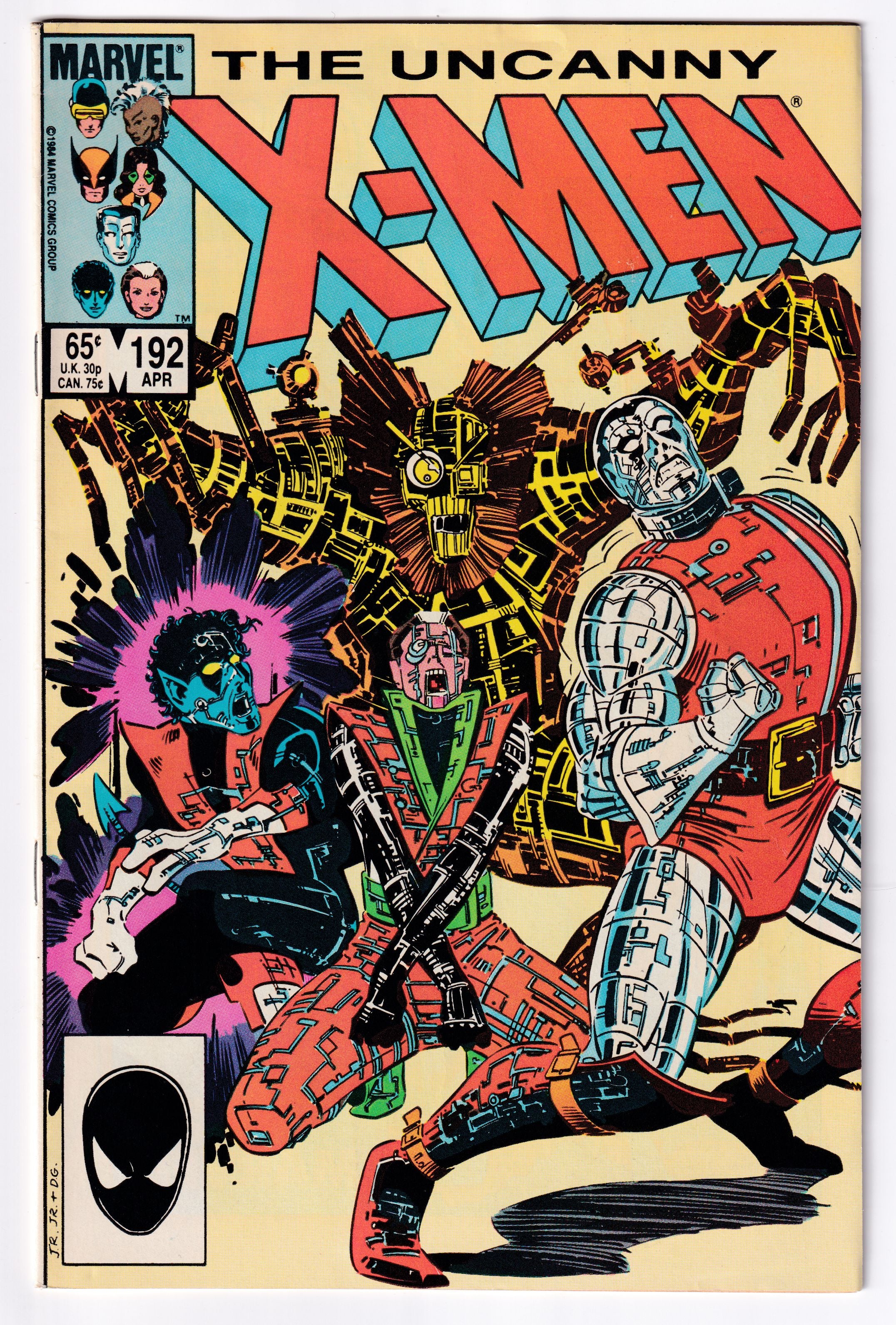 UNCANNY X-MEN (1963) #192 FN-