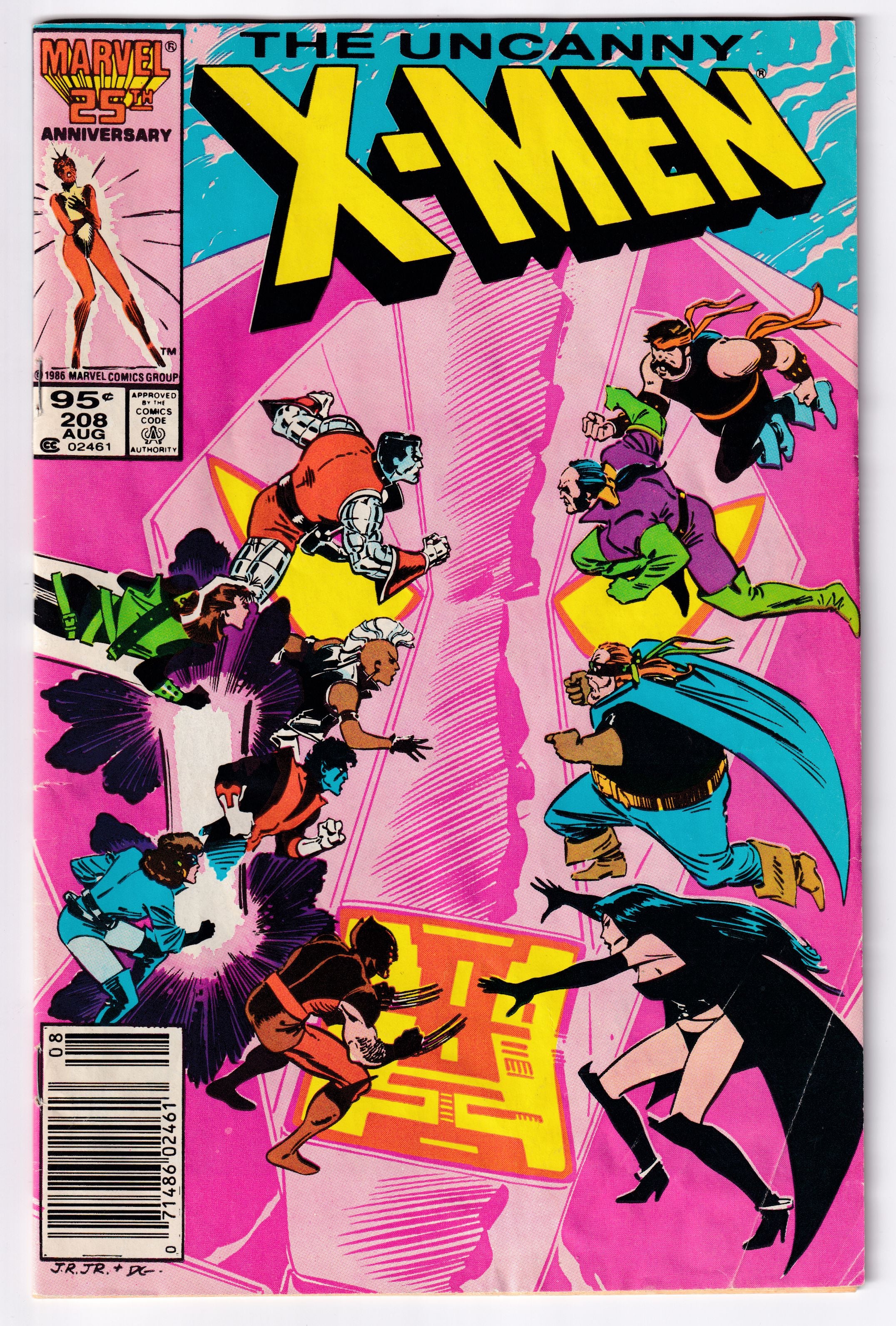 UNCANNY X-MEN (1963) #208 VG-