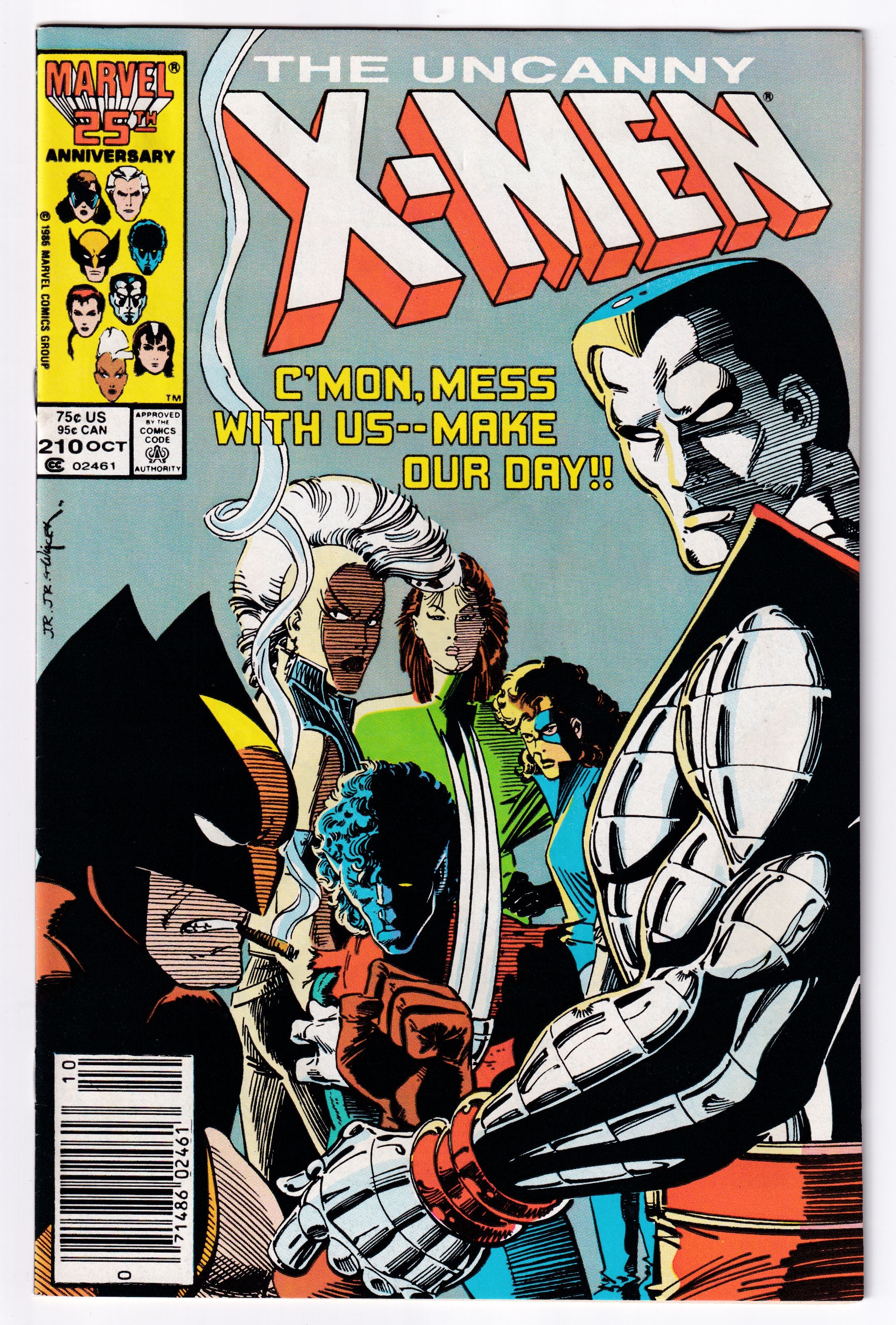UNCANNY X-MEN (1963) #210 VF