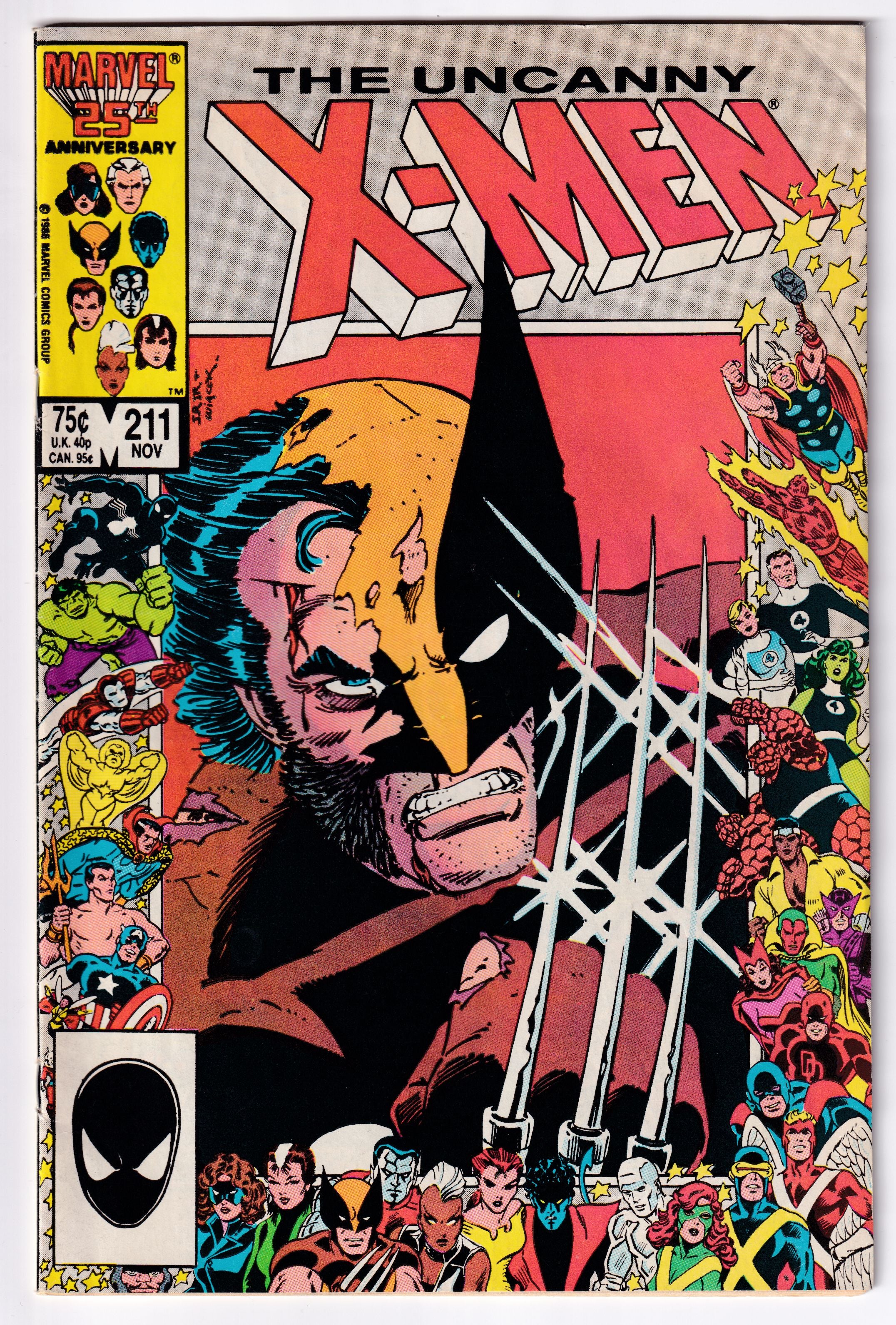 UNCANNY X-MEN (1963) #211 VG
