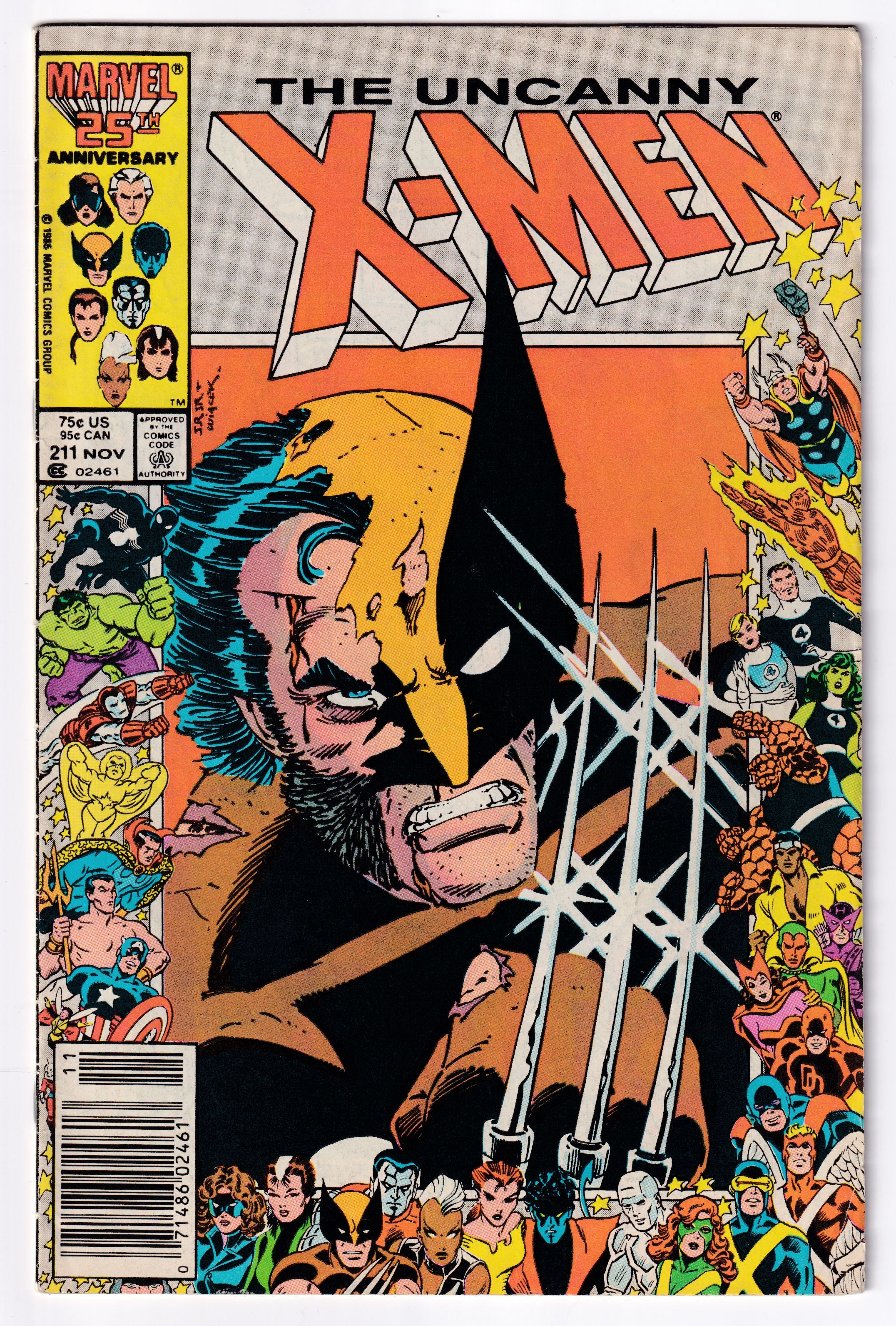 UNCANNY X-MEN (1963) #211 VG
