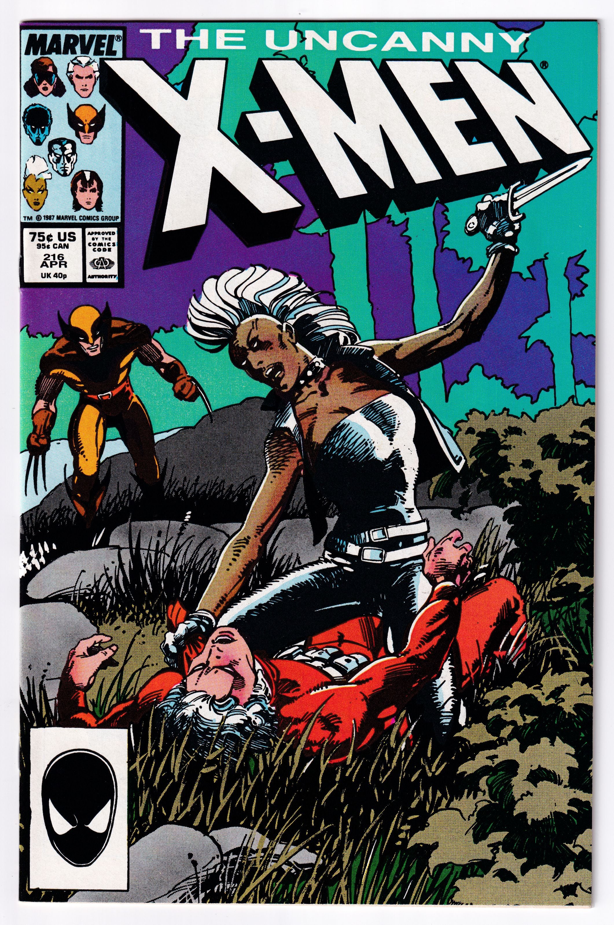 UNCANNY X-MEN (1963) #216 VF/NM