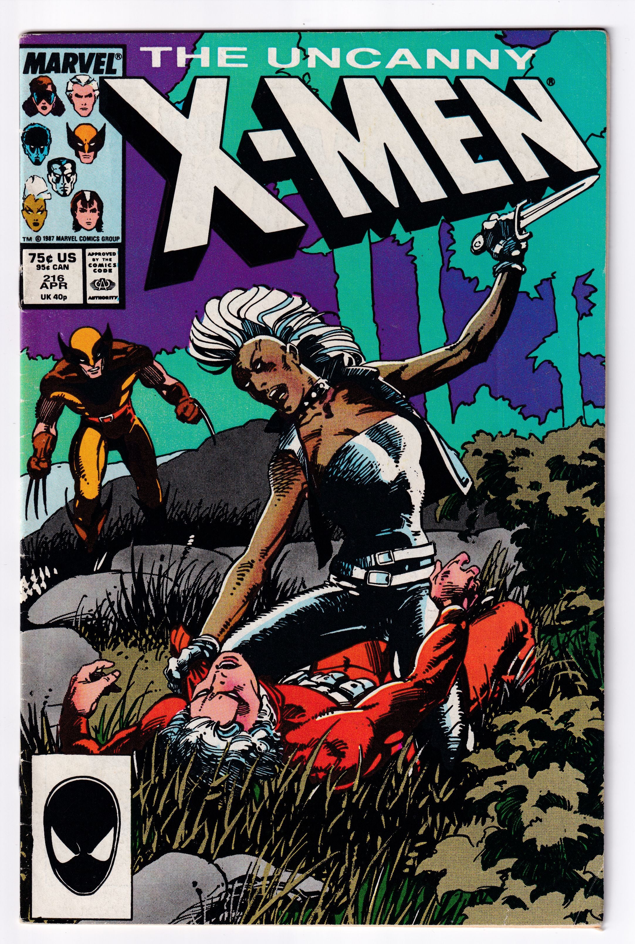 UNCANNY X-MEN (1963) #216 VG
