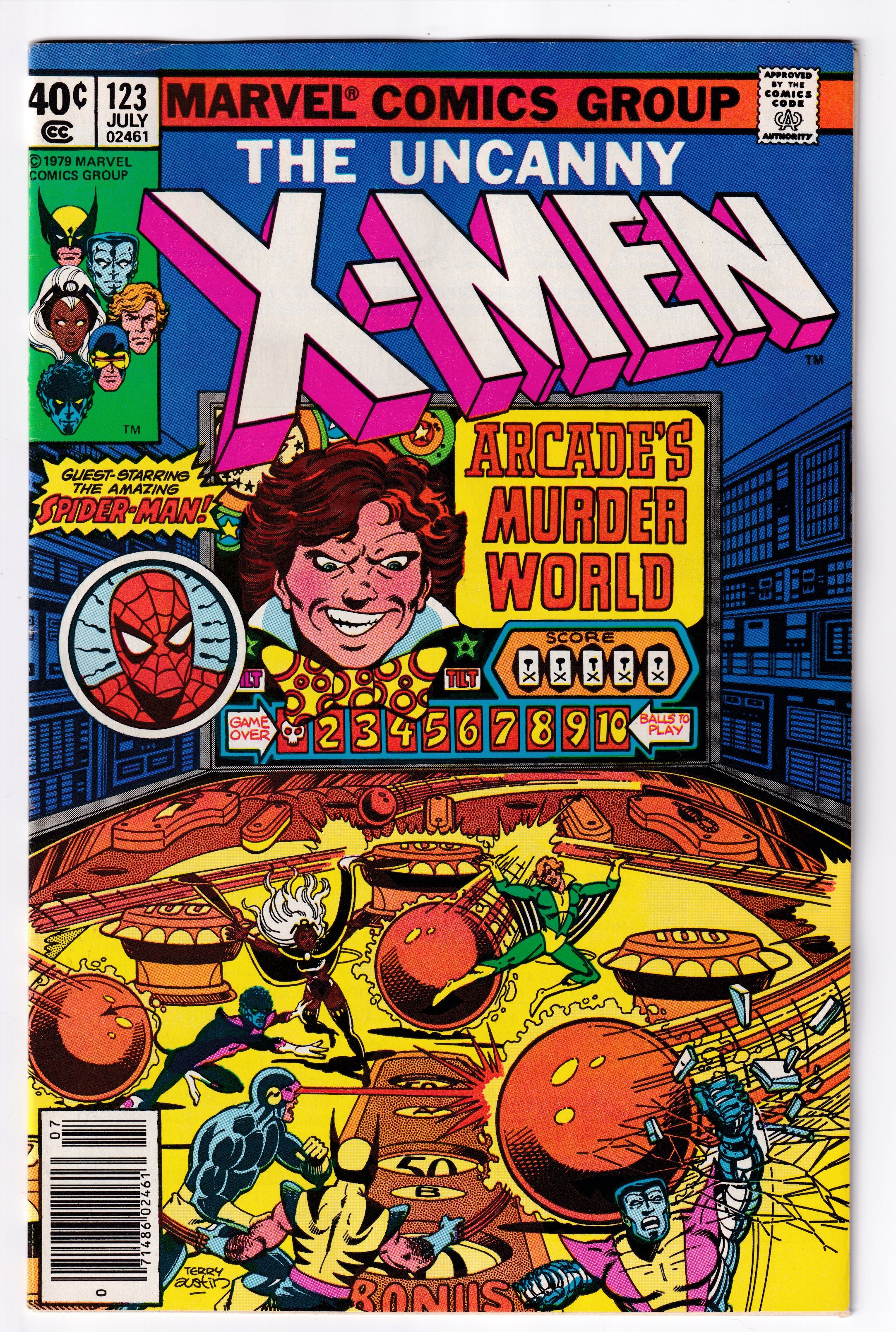 UNCANNY X-MEN (1963) #123 VF+