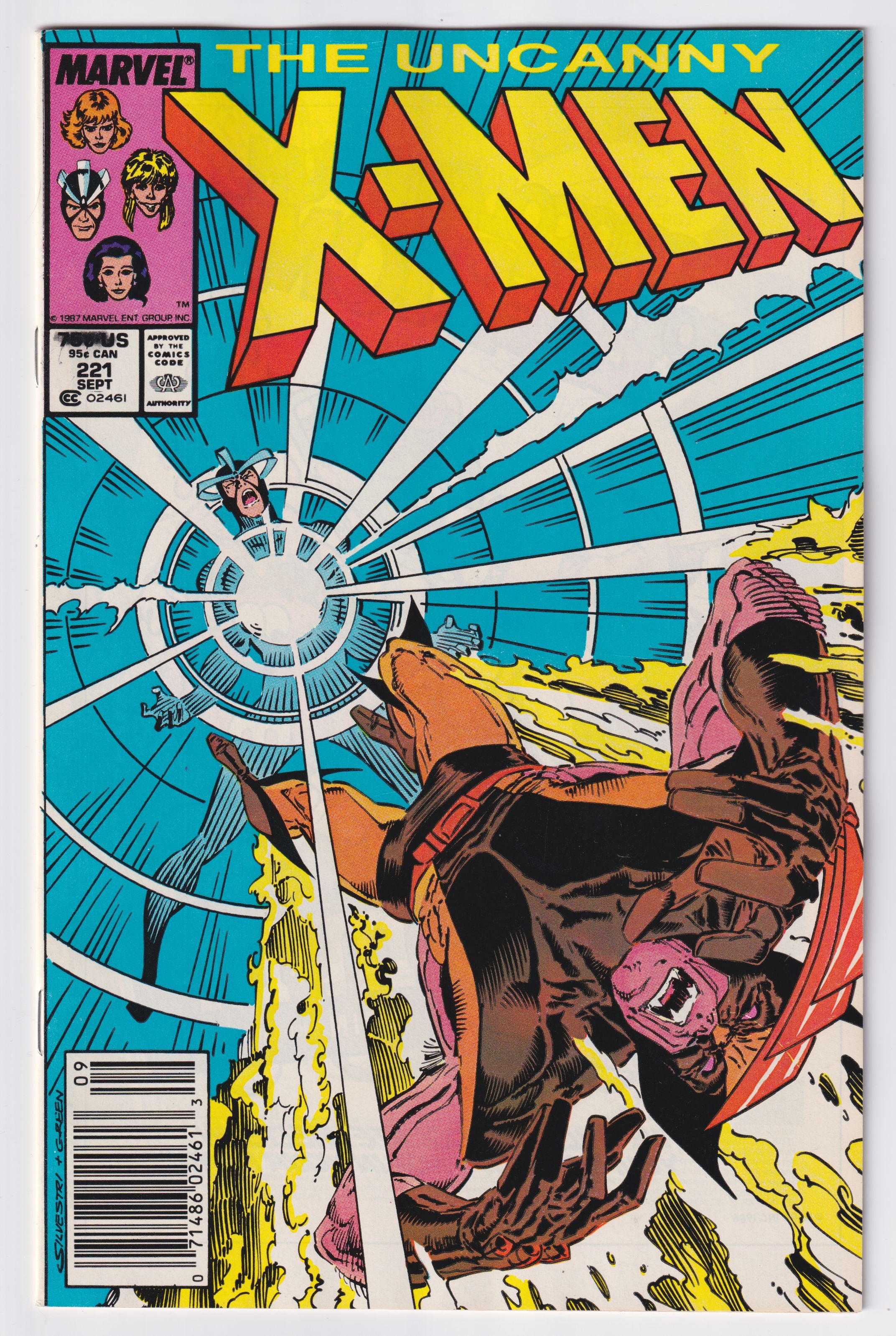 UNCANNY X-MEN (1963) #221 VF-