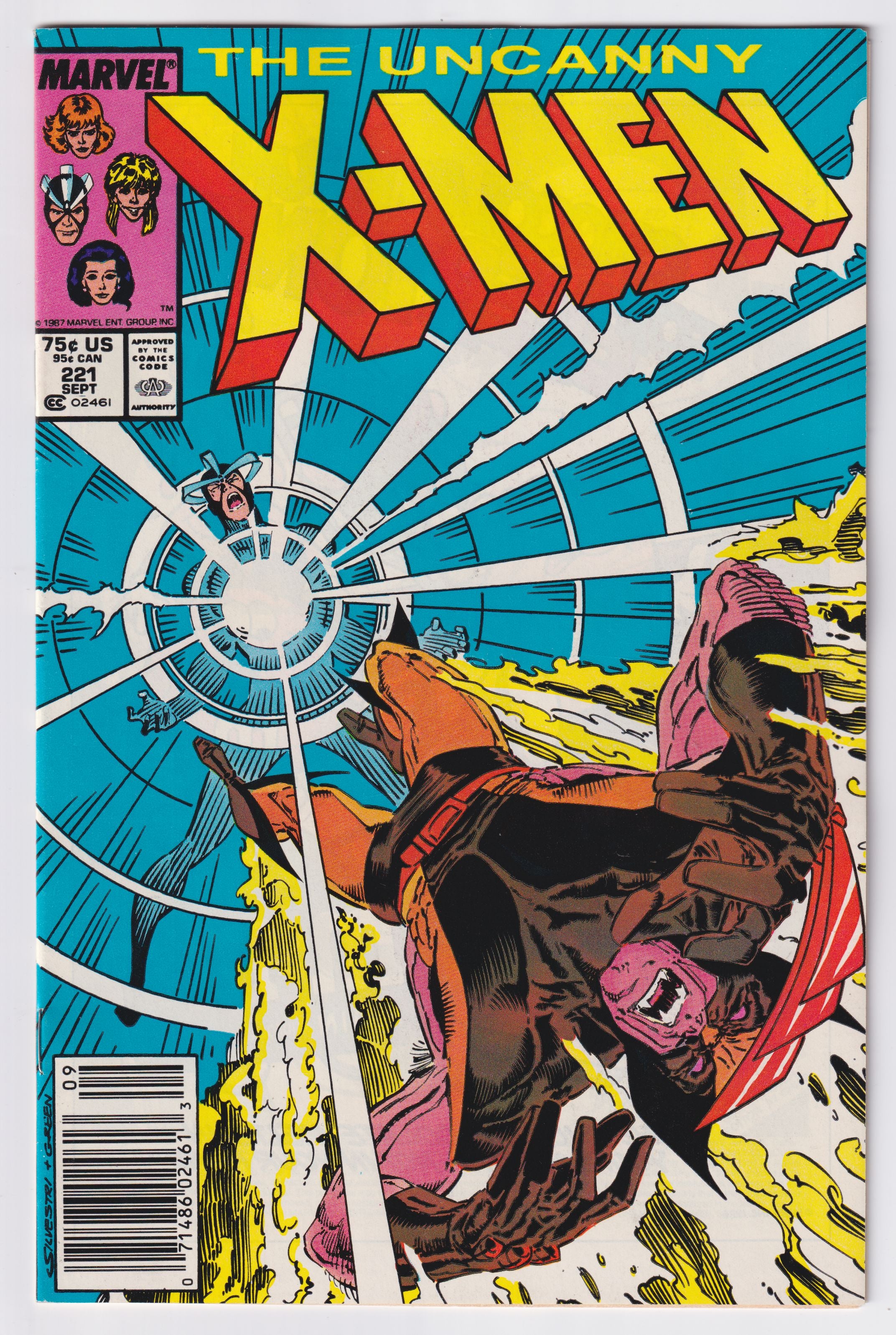 UNCANNY X-MEN (1963) #221 VF/NM