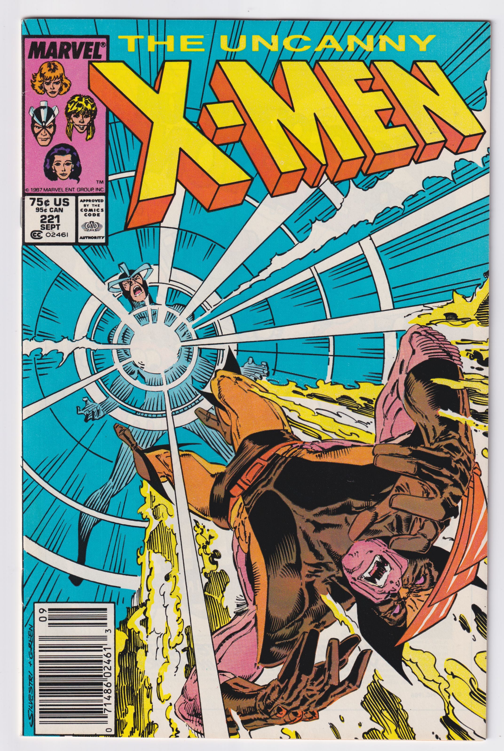 UNCANNY X-MEN (1963) #221 NM-