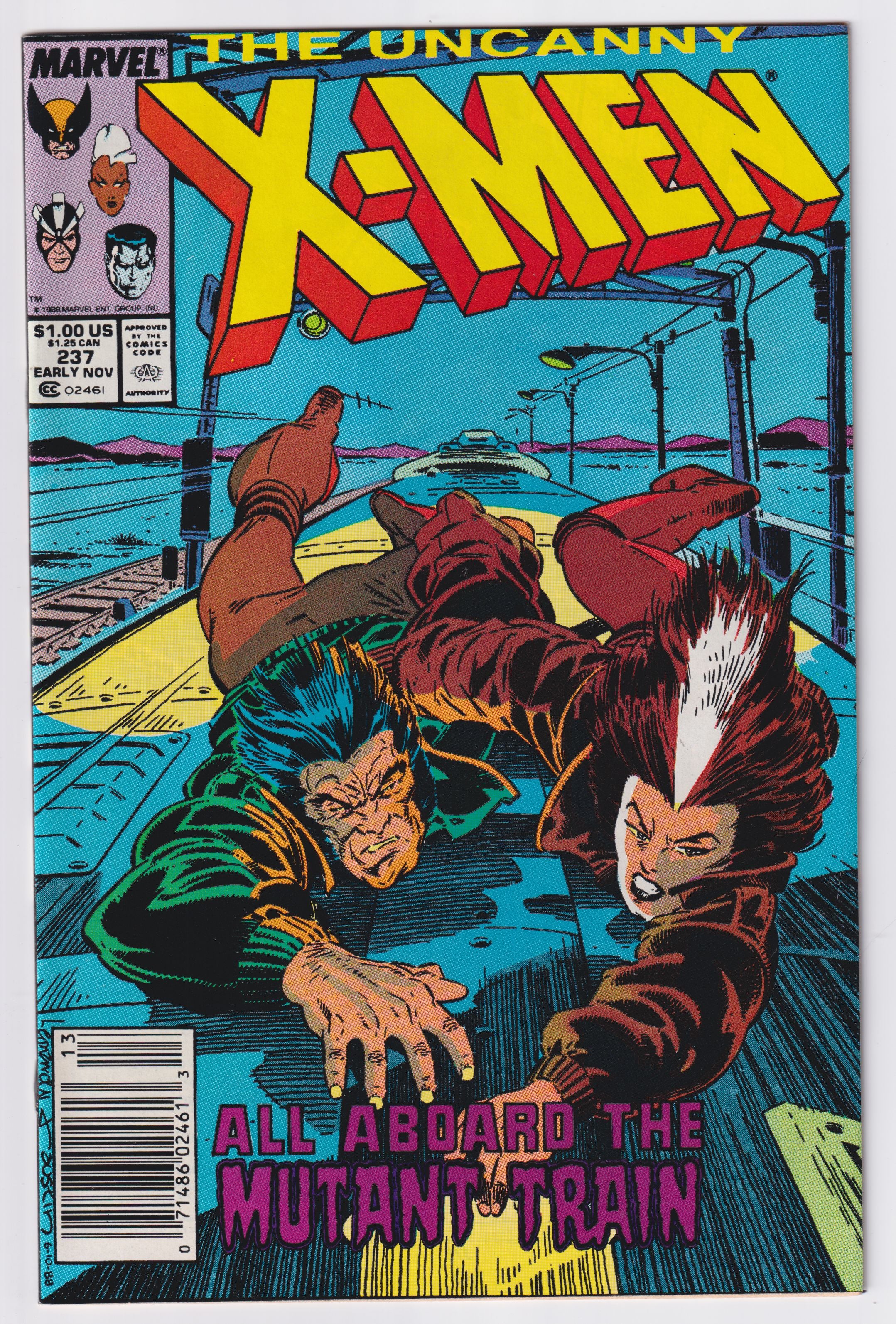 UNCANNY X-MEN (1963) #237 VF+