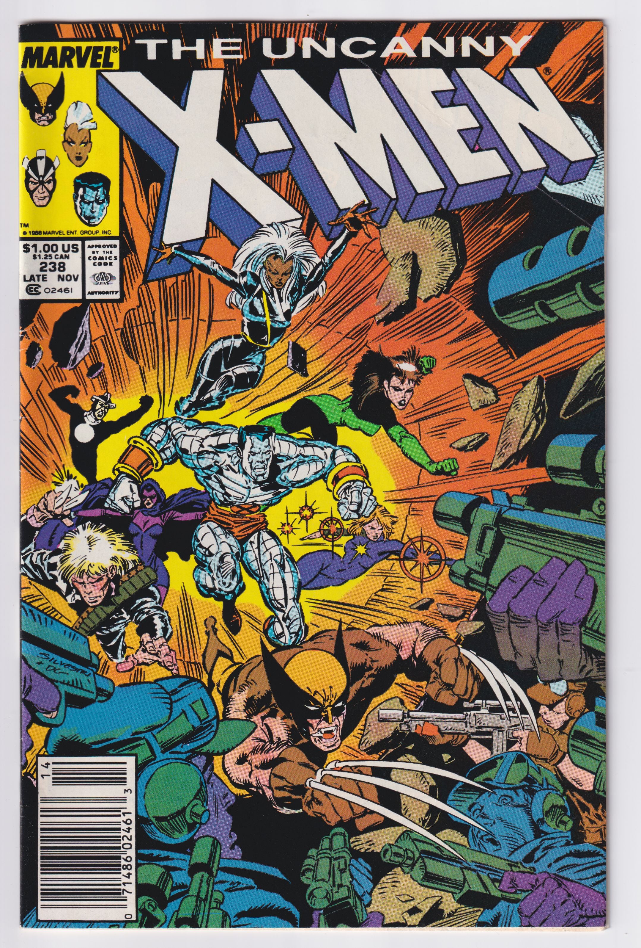UNCANNY X-MEN (1963) #238 FN
