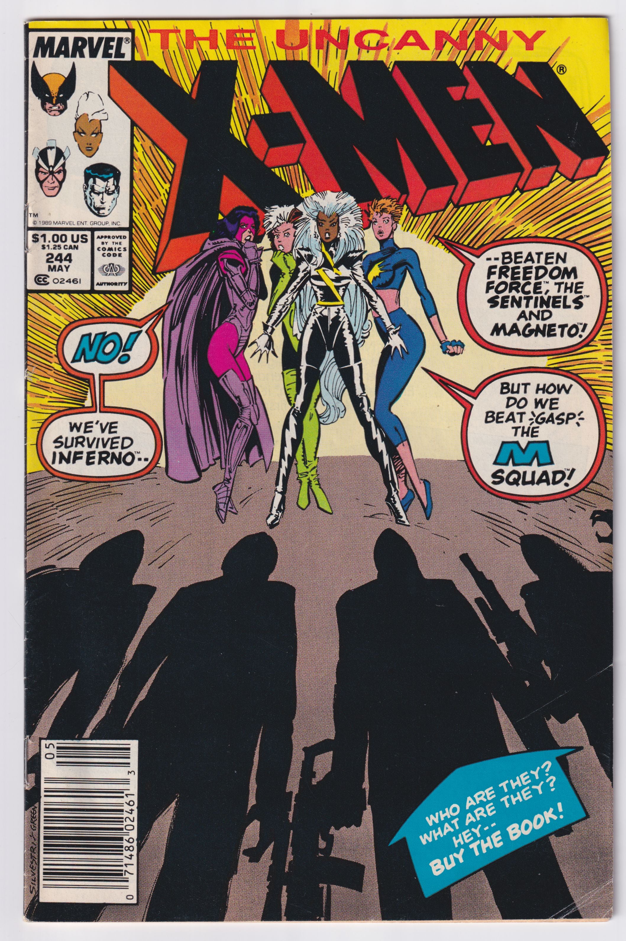 UNCANNY X-MEN (1963) #244 FN