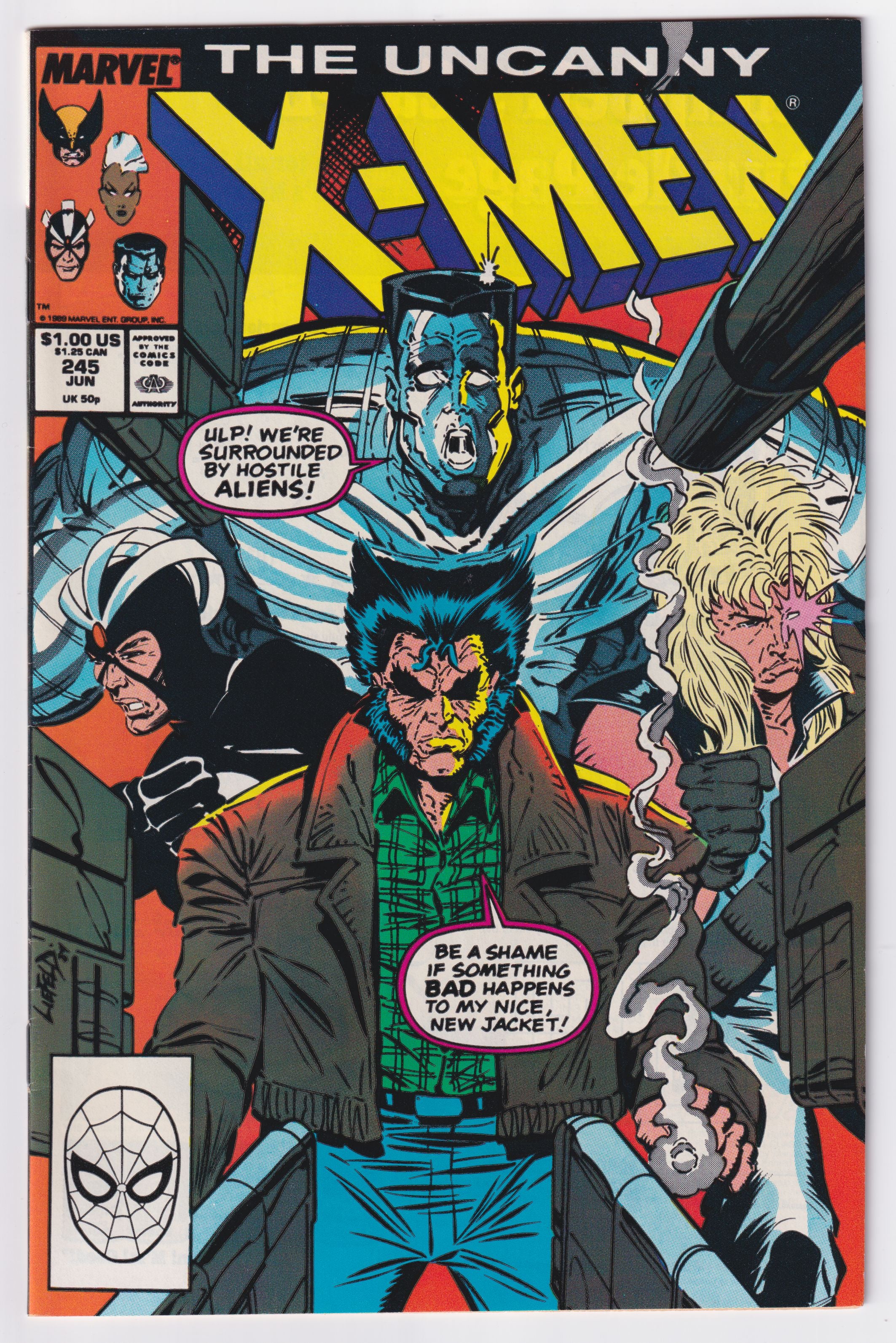 UNCANNY X-MEN (1963) #245 VF