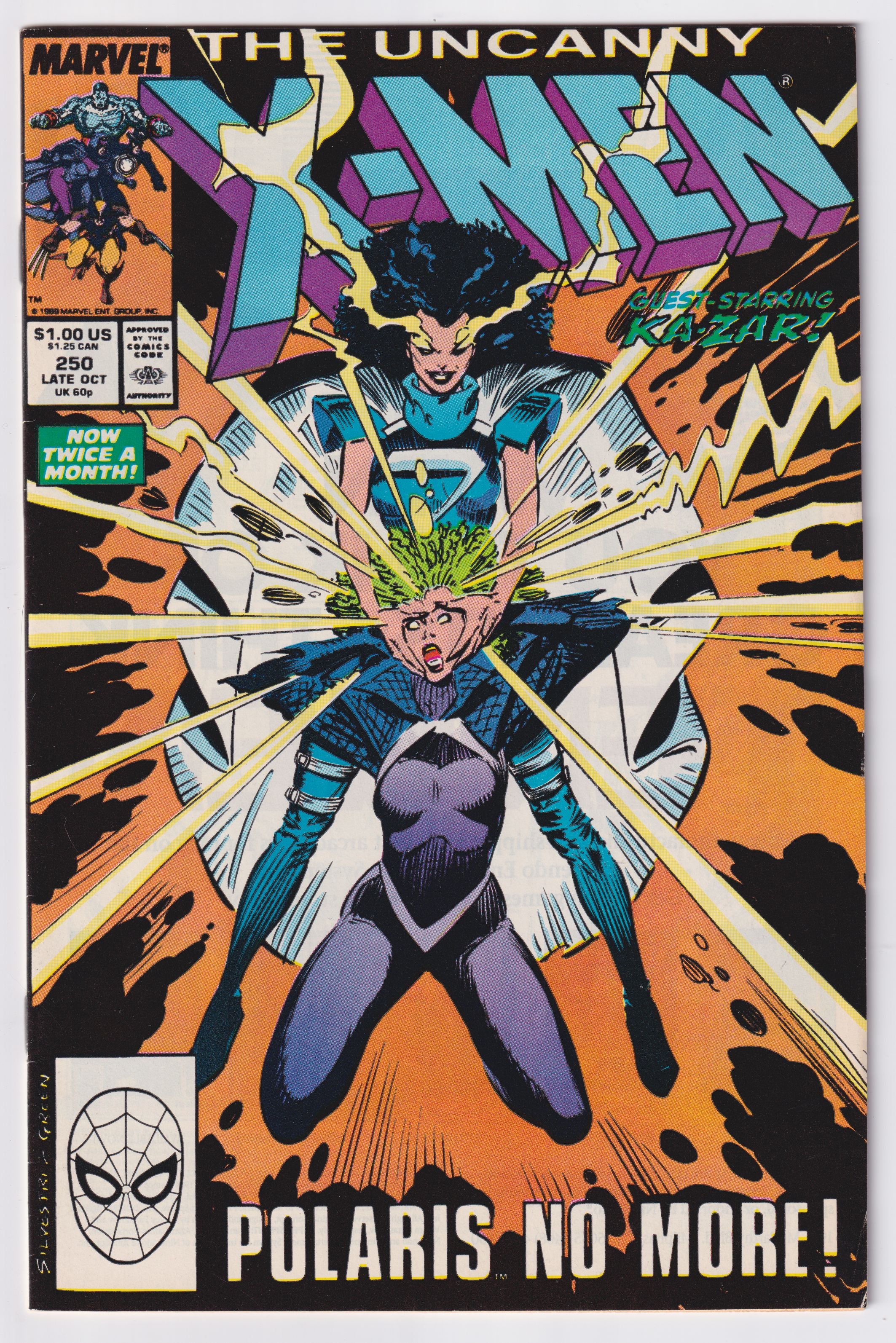 UNCANNY X-MEN (1963) #250 VF