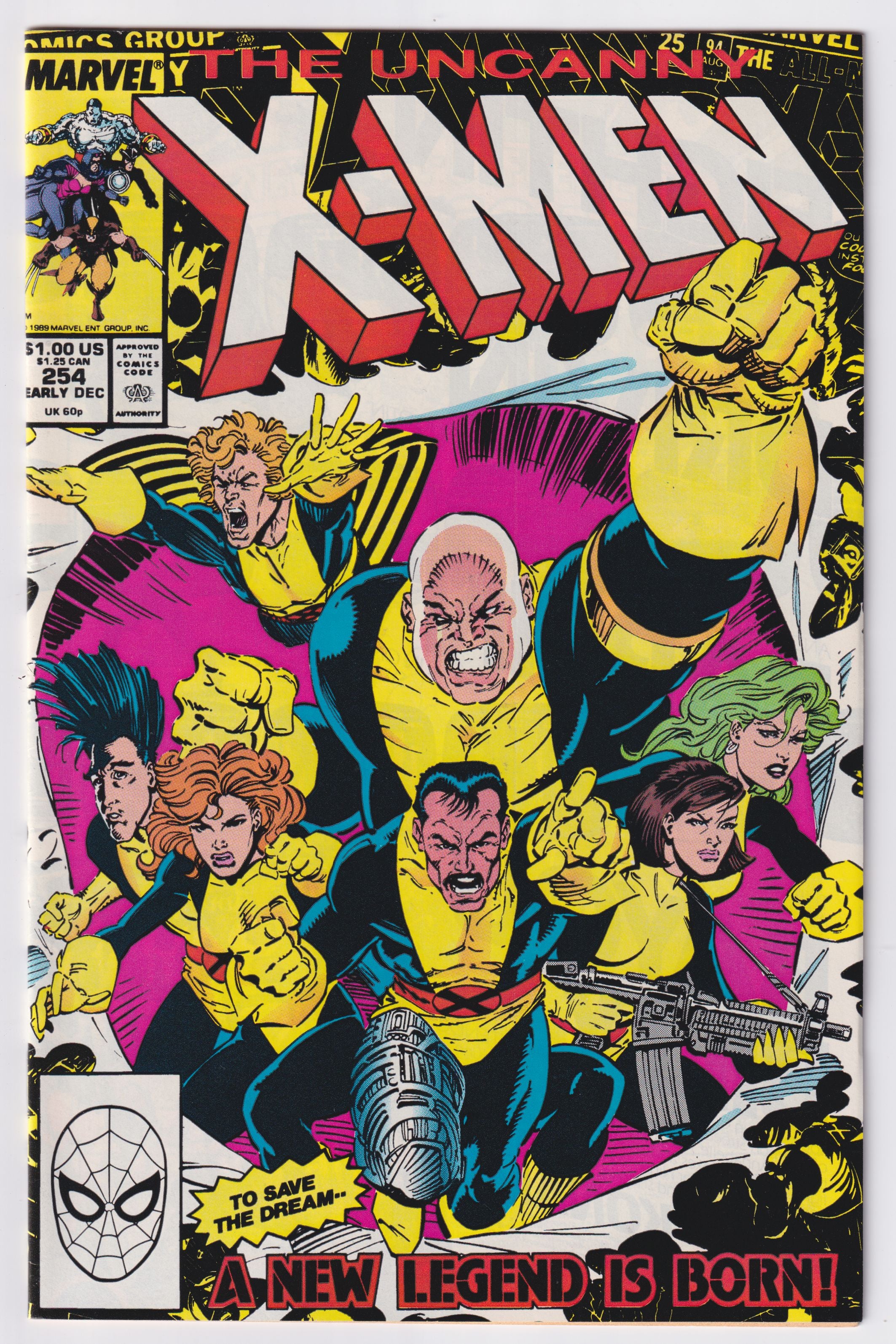 UNCANNY X-MEN (1963) #254 VF