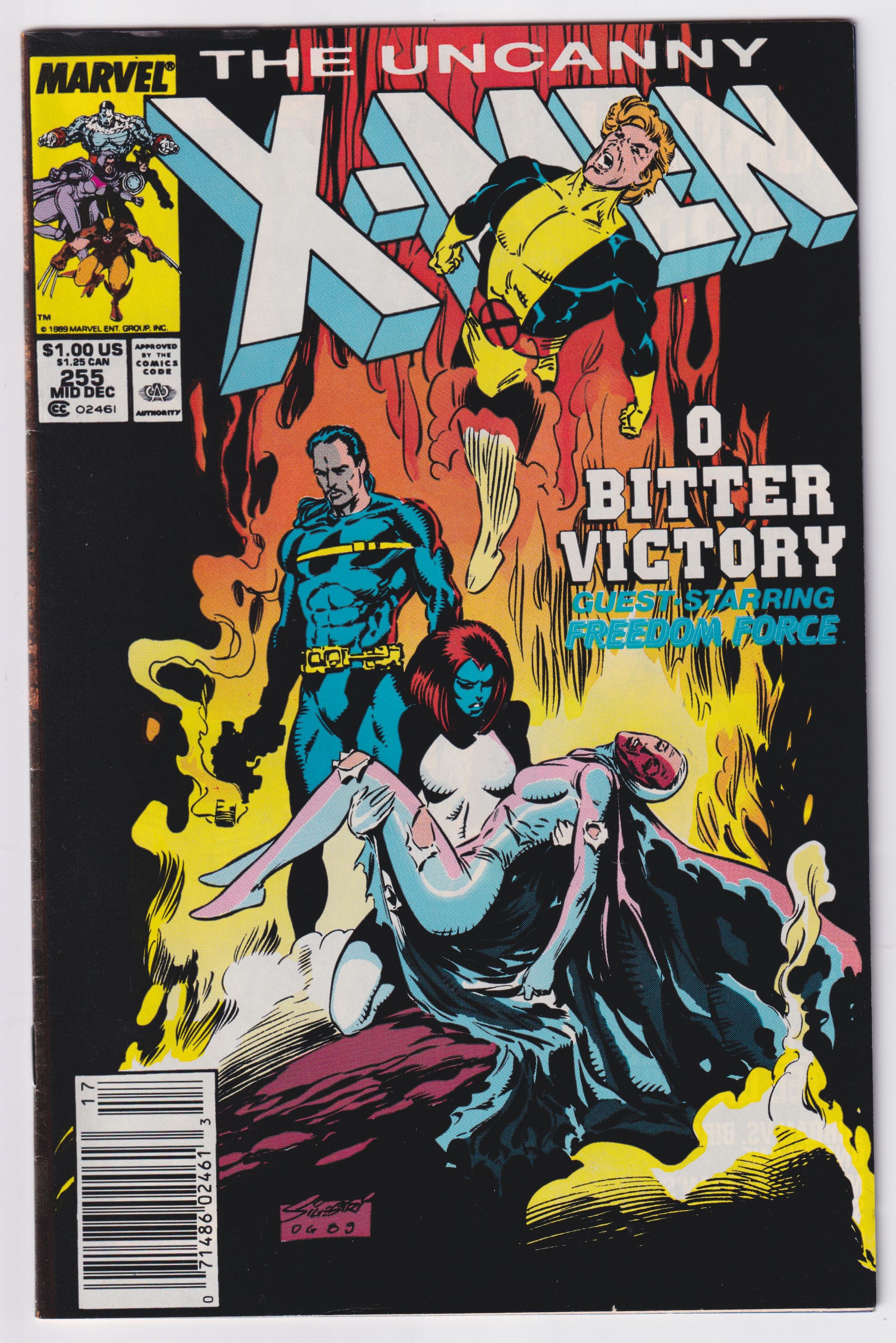 UNCANNY X-MEN (1963) #255 FN+