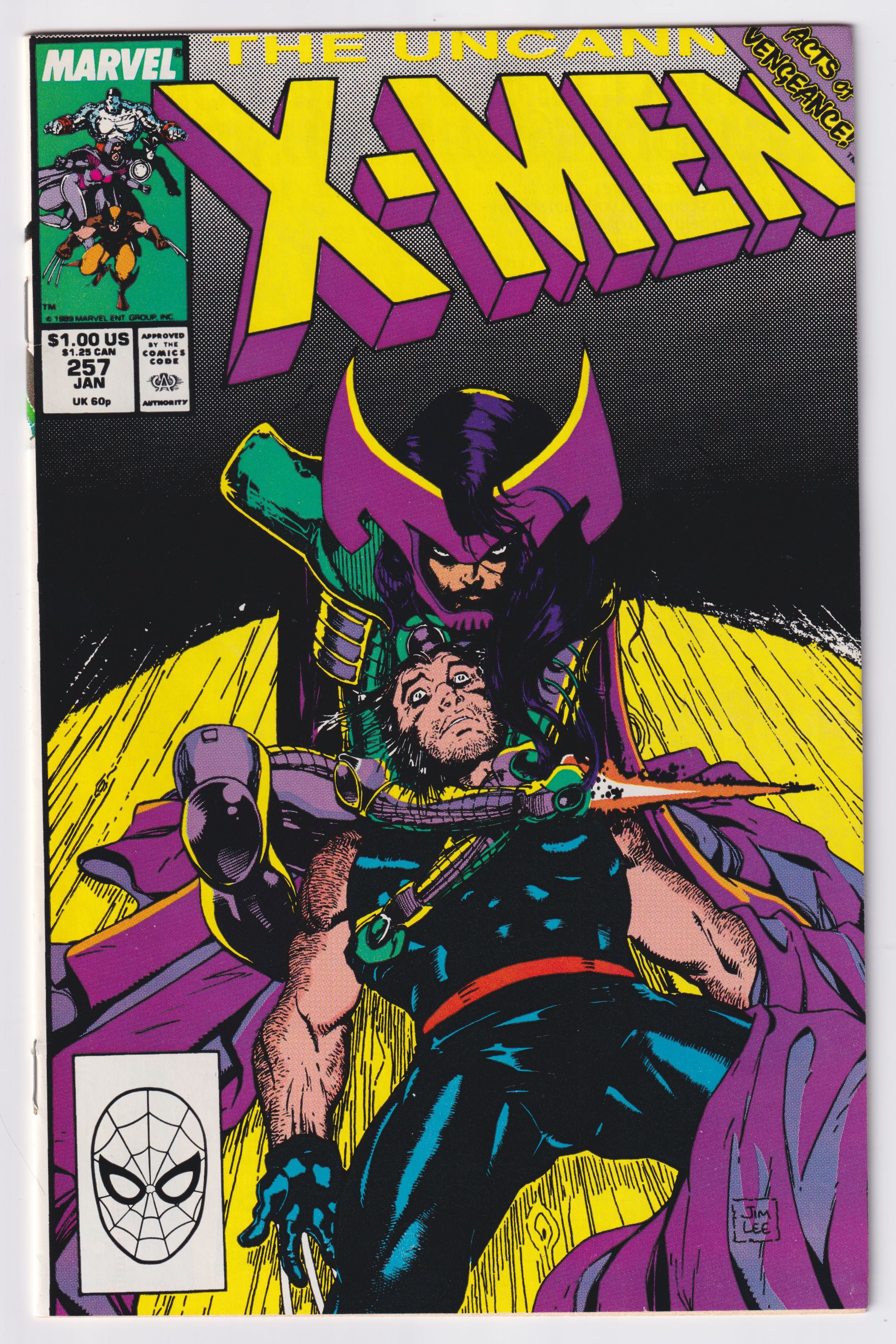 UNCANNY X-MEN (1963) #257 VF