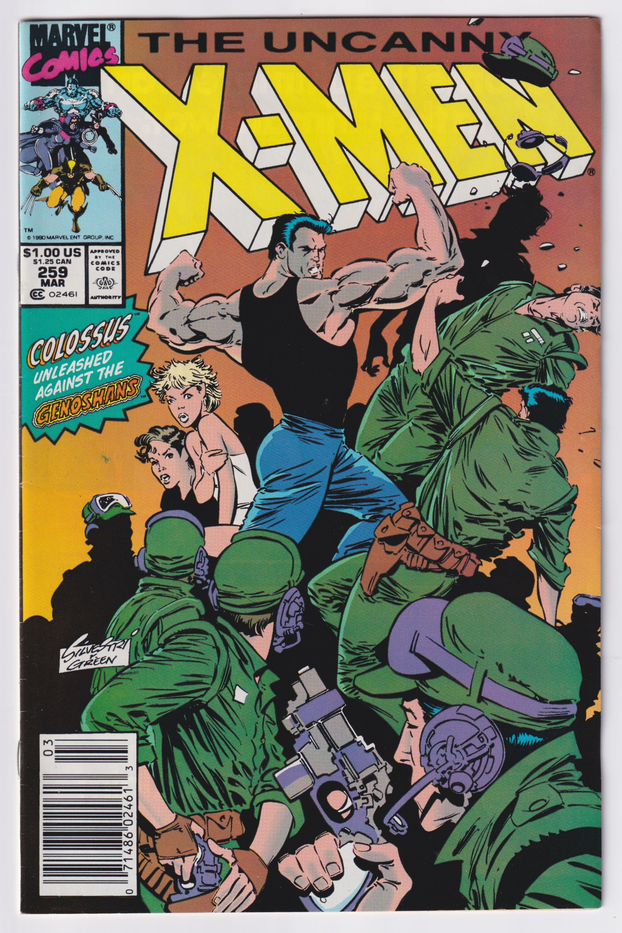 UNCANNY X-MEN (1963) #259 FN+