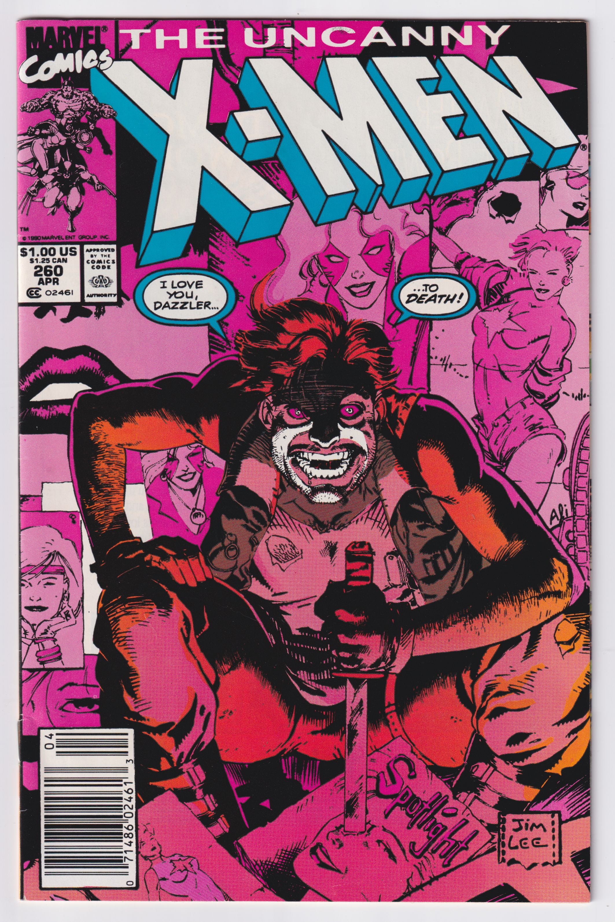 UNCANNY X-MEN (1963) #260 FN+