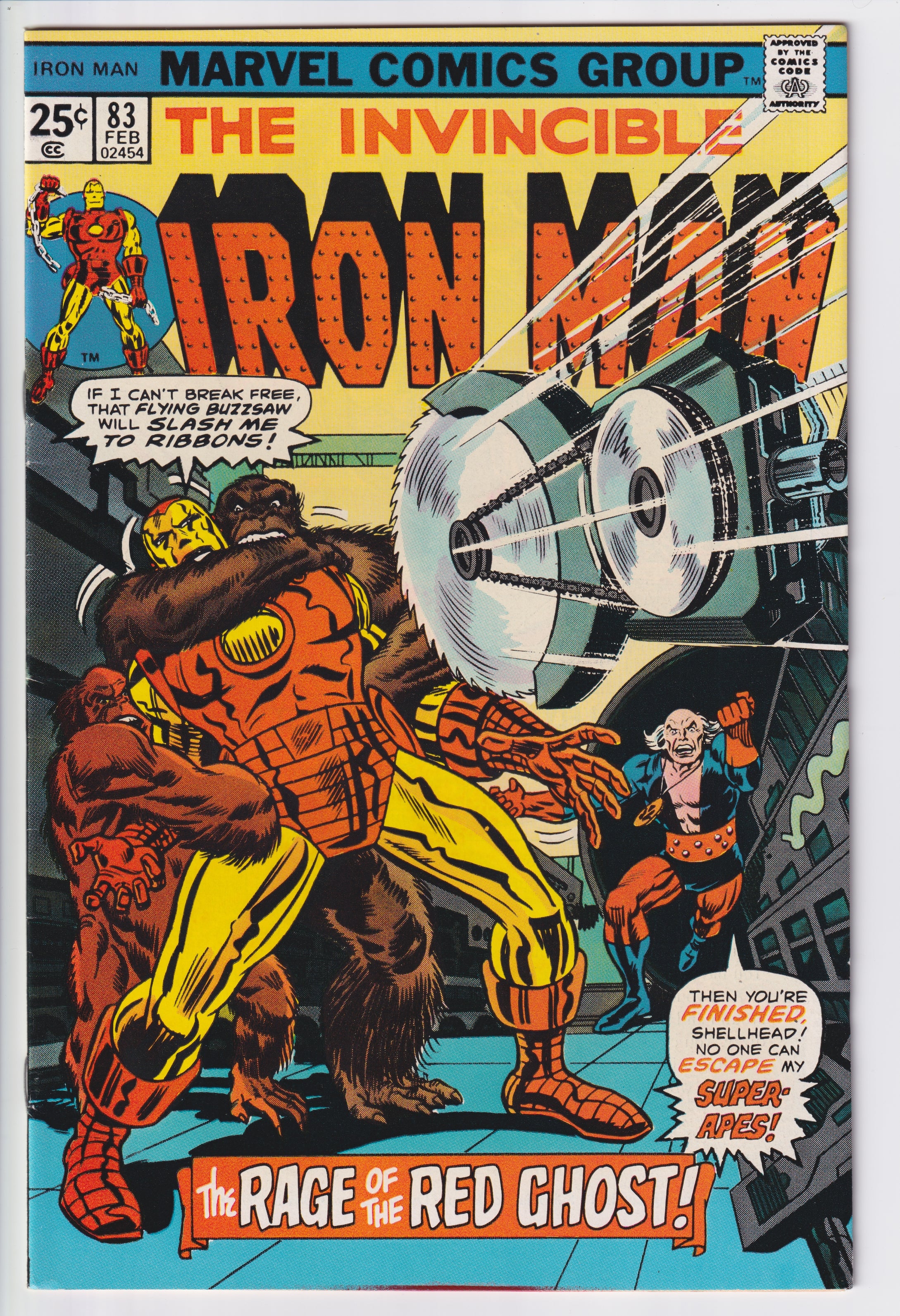 IRON MAN (1968) #083 VF
