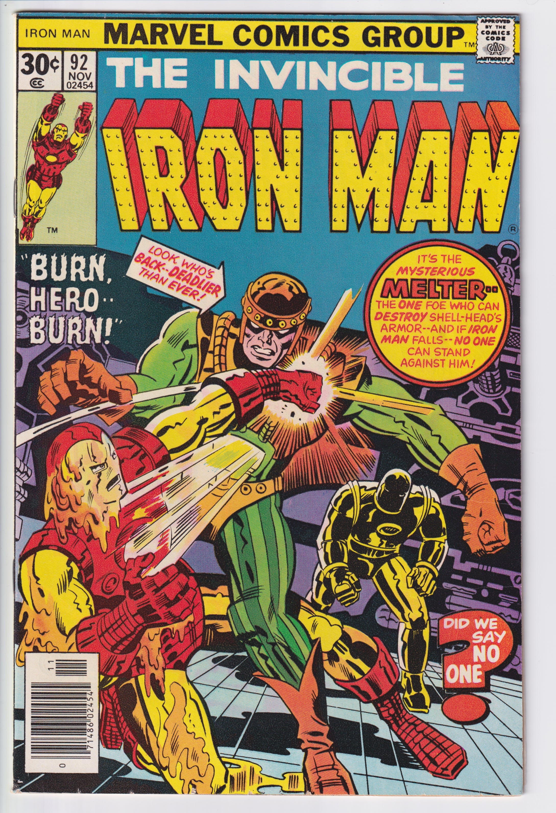 IRON MAN (1968) #092 VF-