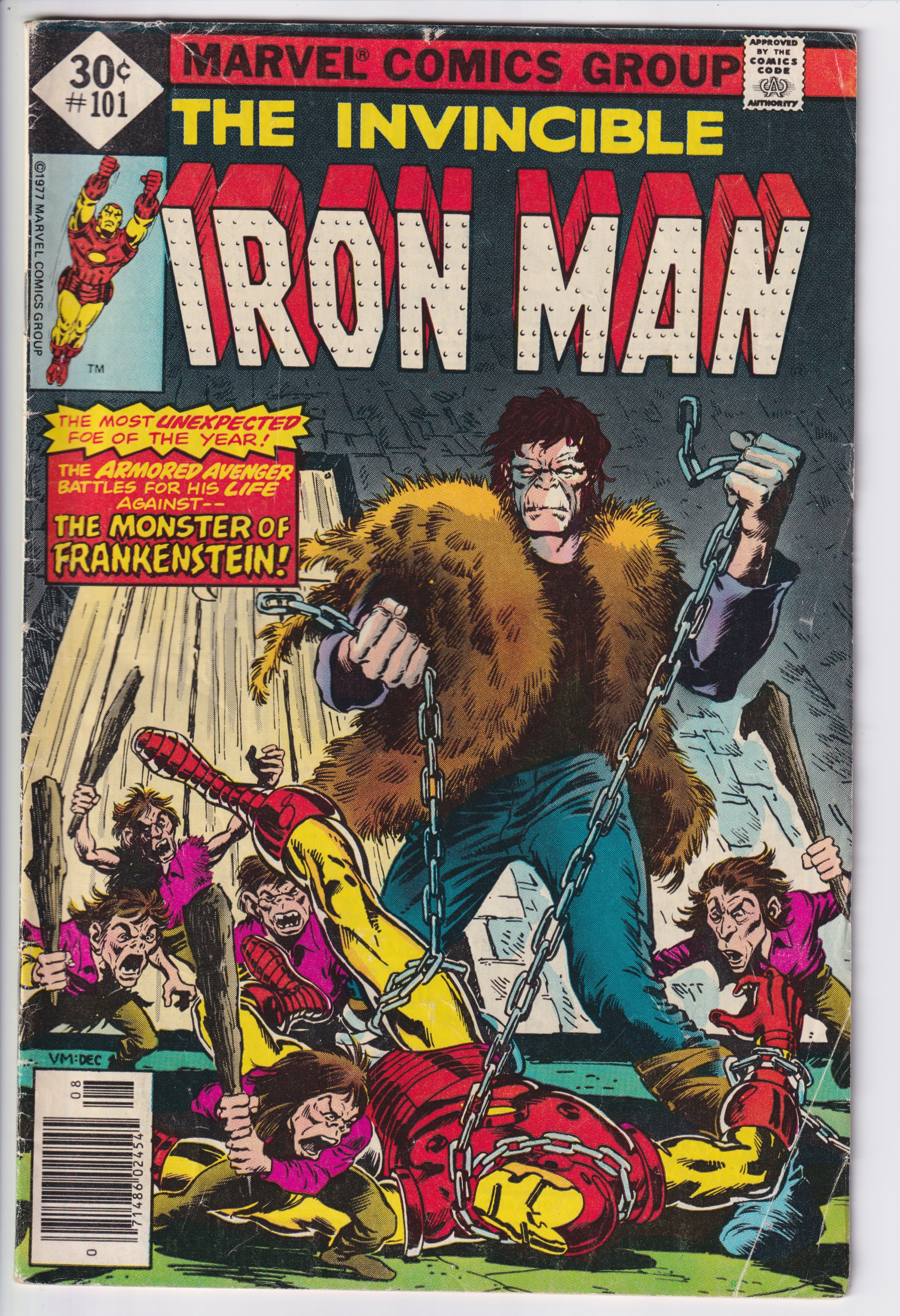 IRON MAN (1968) #101 VG