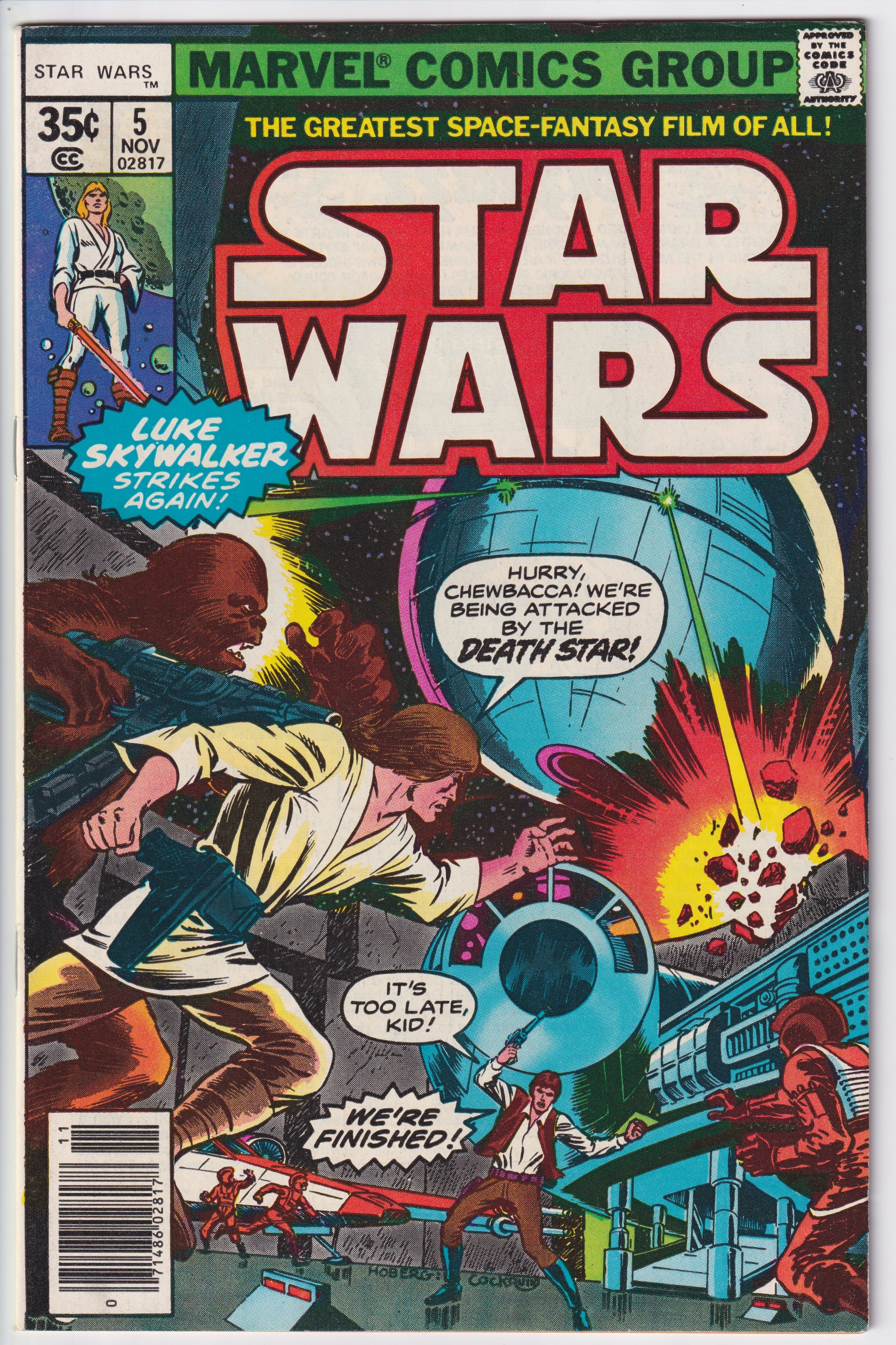 STAR WARS (1977) #05 VF
