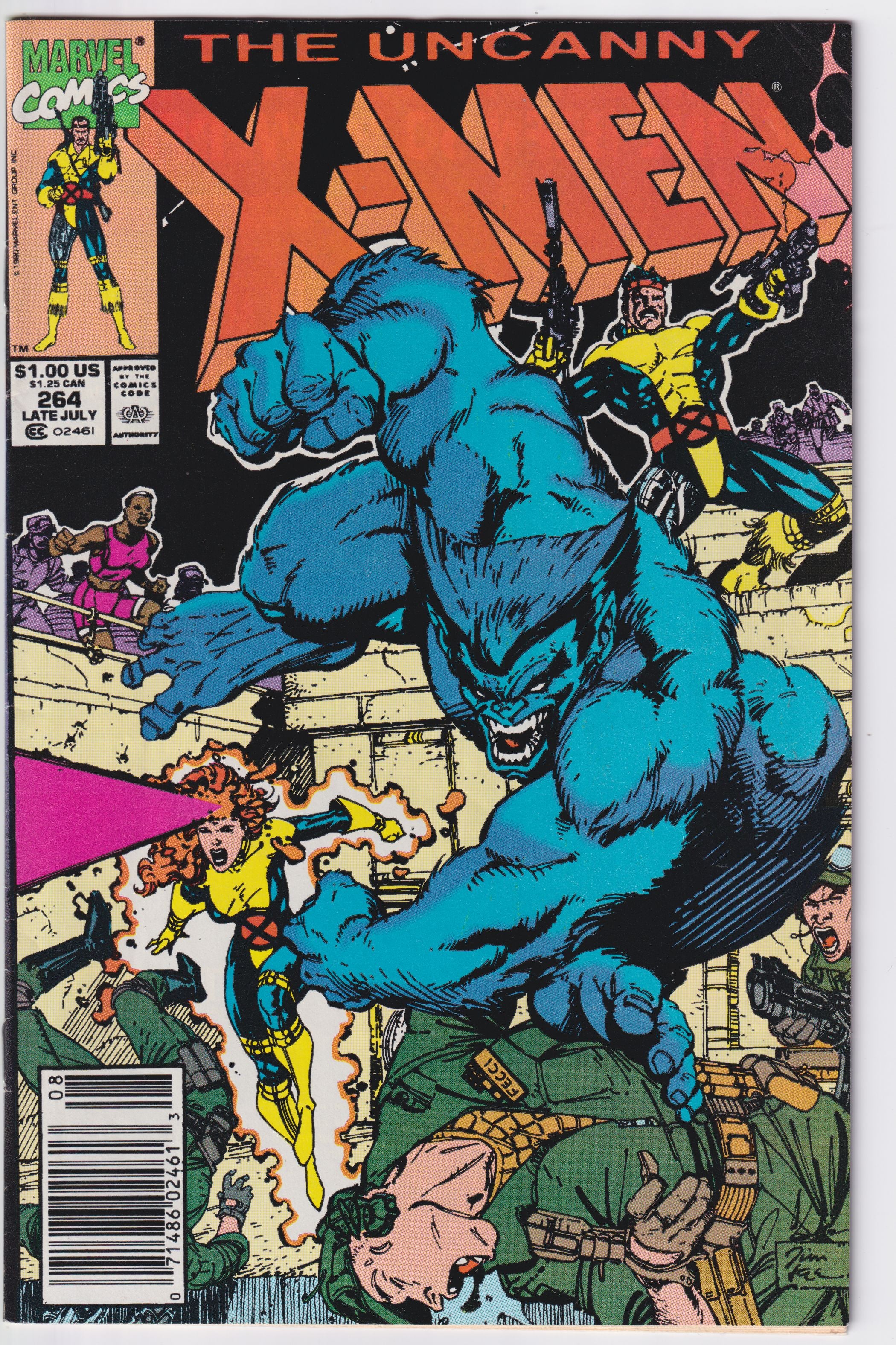 UNCANNY X-MEN (1963) #264 FN