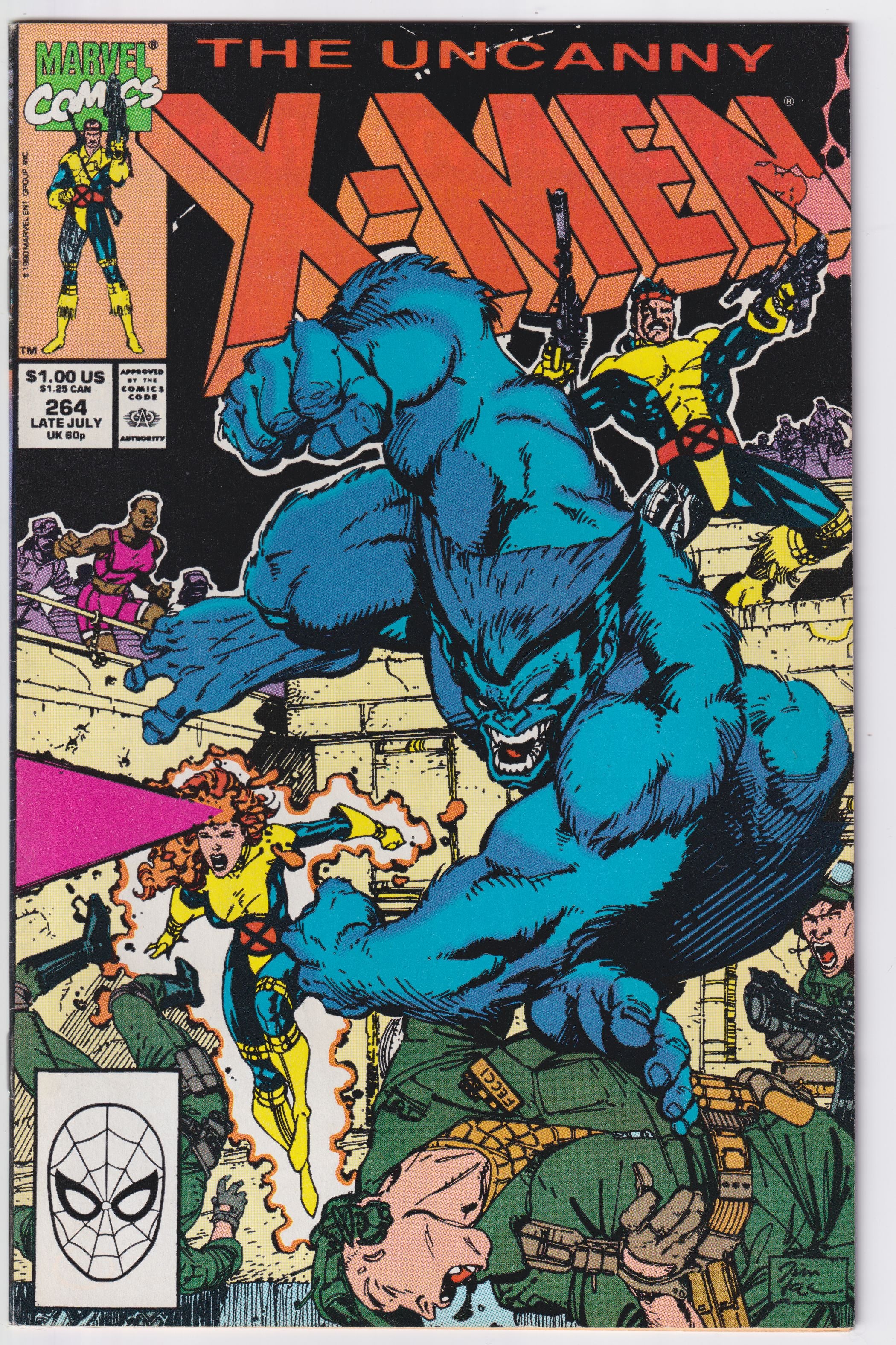 UNCANNY X-MEN (1963) #264 NM-