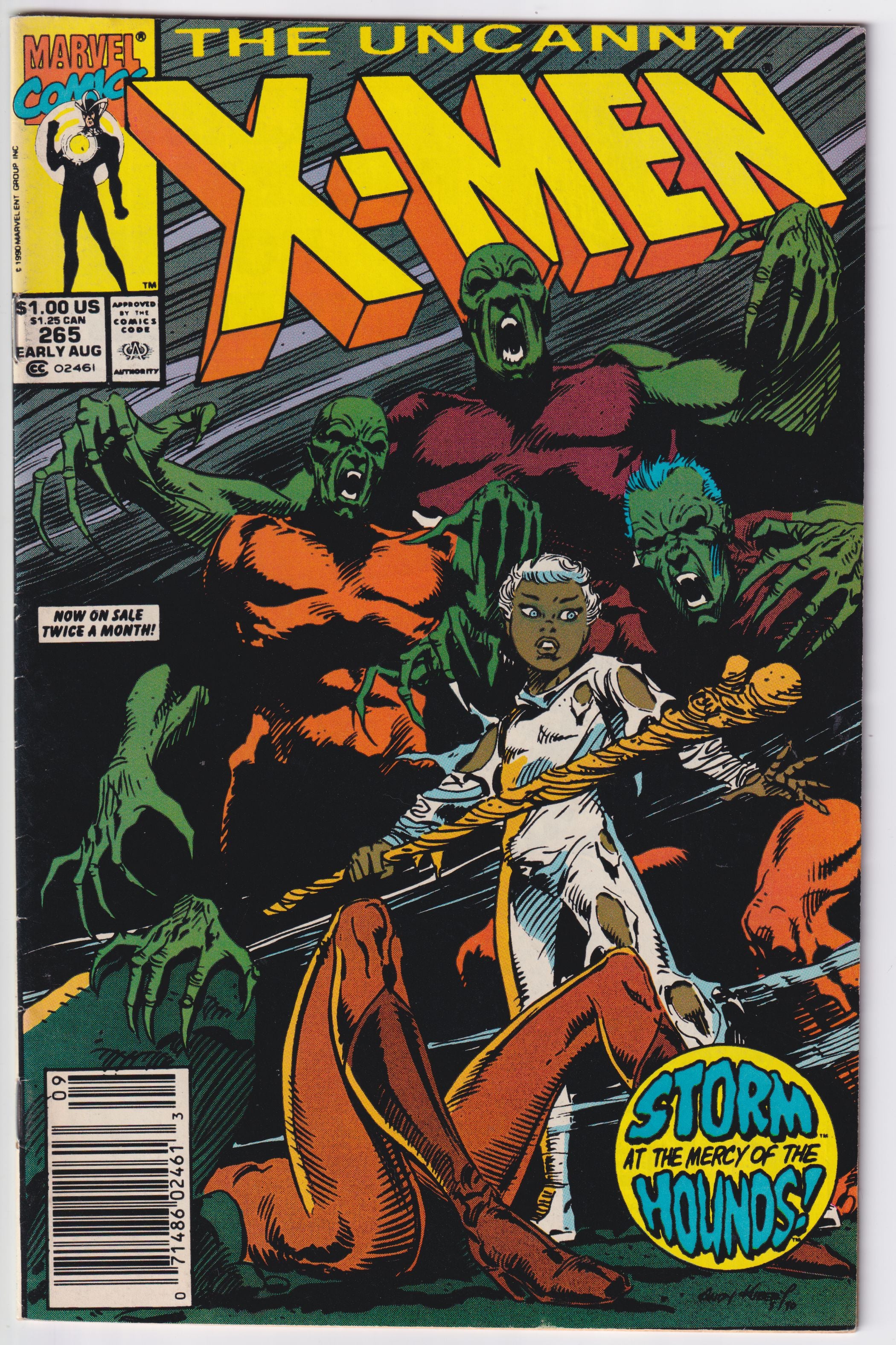 UNCANNY X-MEN (1963) #265 VG/FN