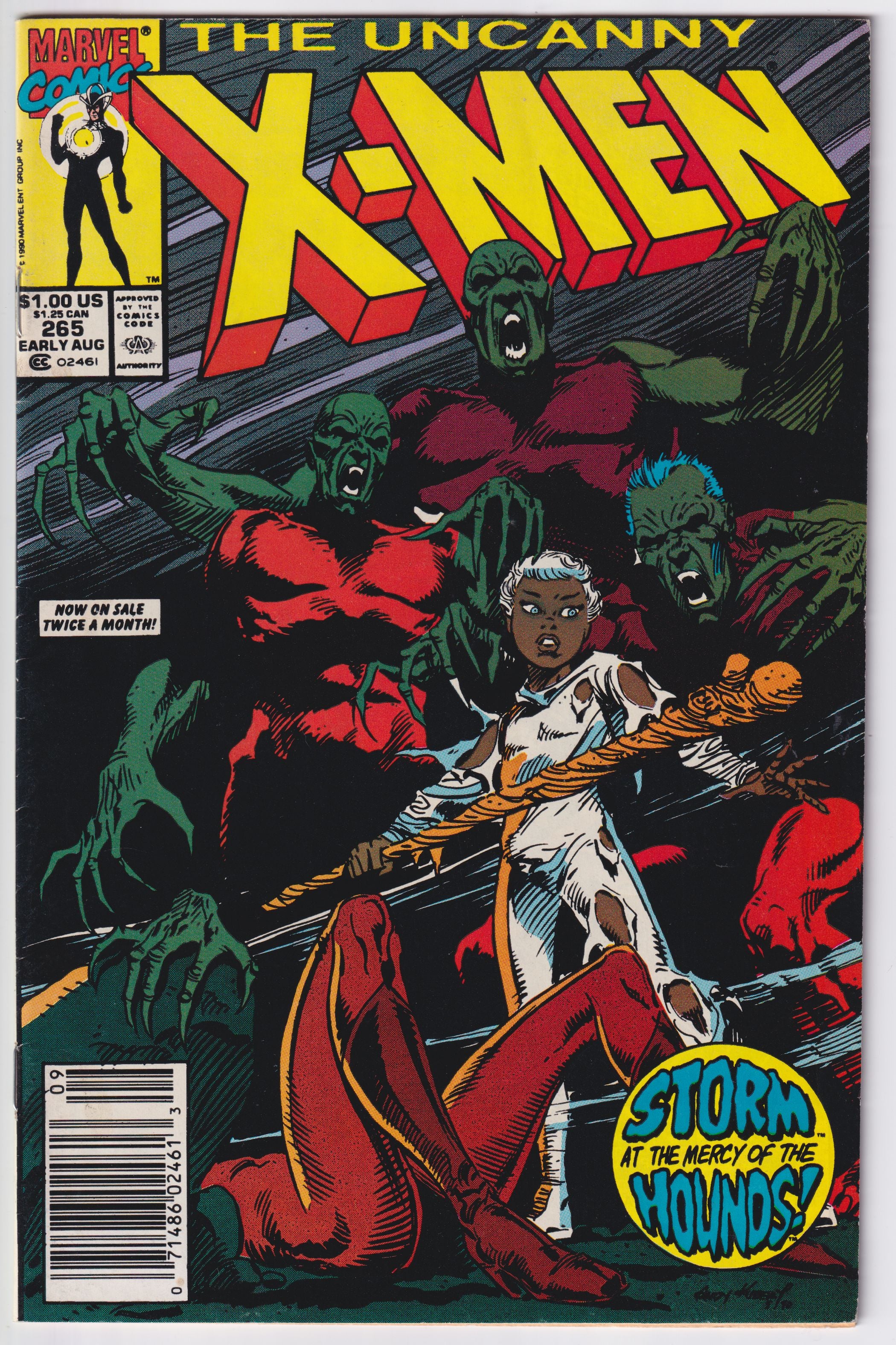 UNCANNY X-MEN (1963) #265 FN