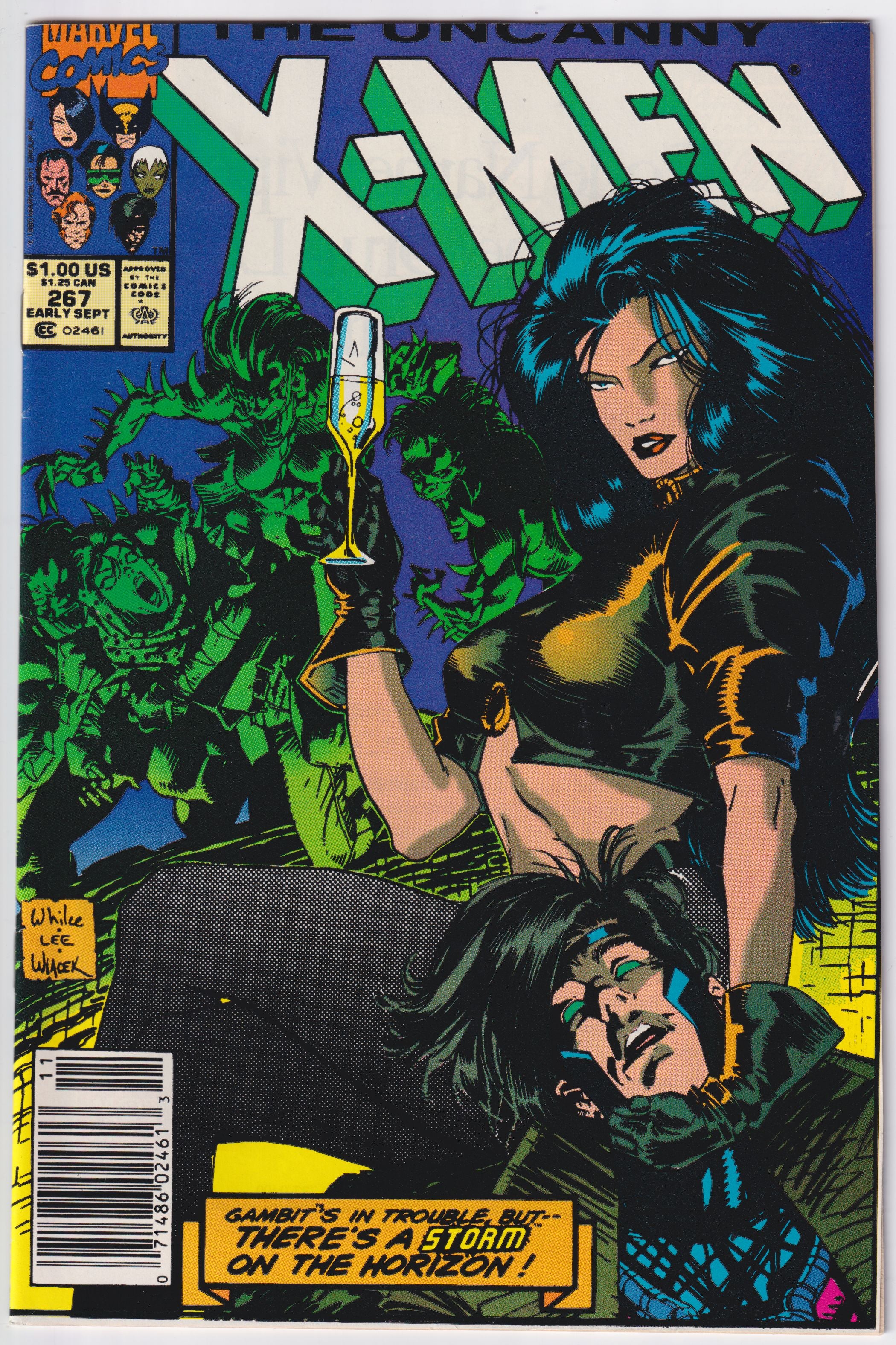 UNCANNY X-MEN (1963) #267 FN+