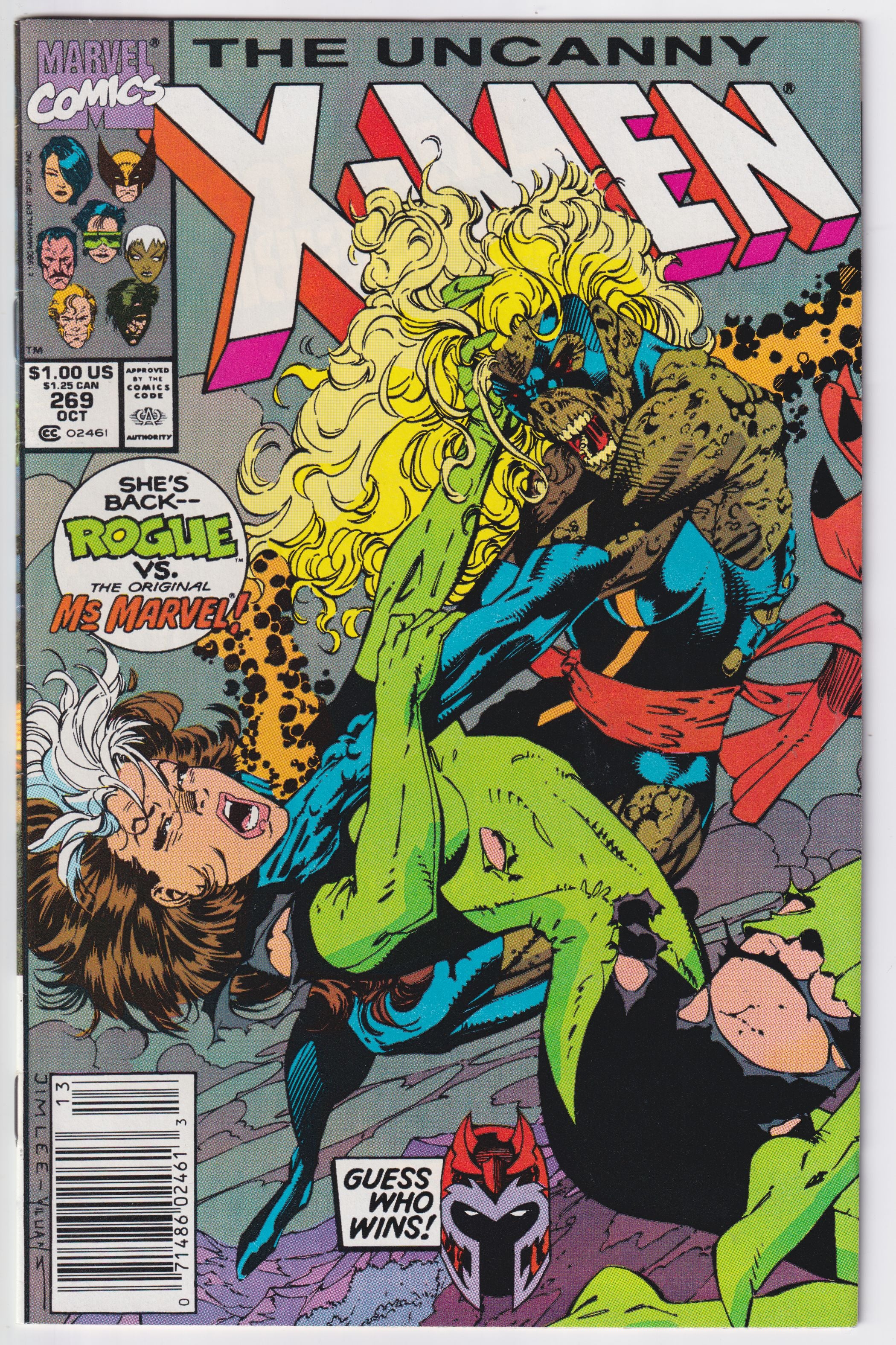 UNCANNY X-MEN (1963) #269 VF-