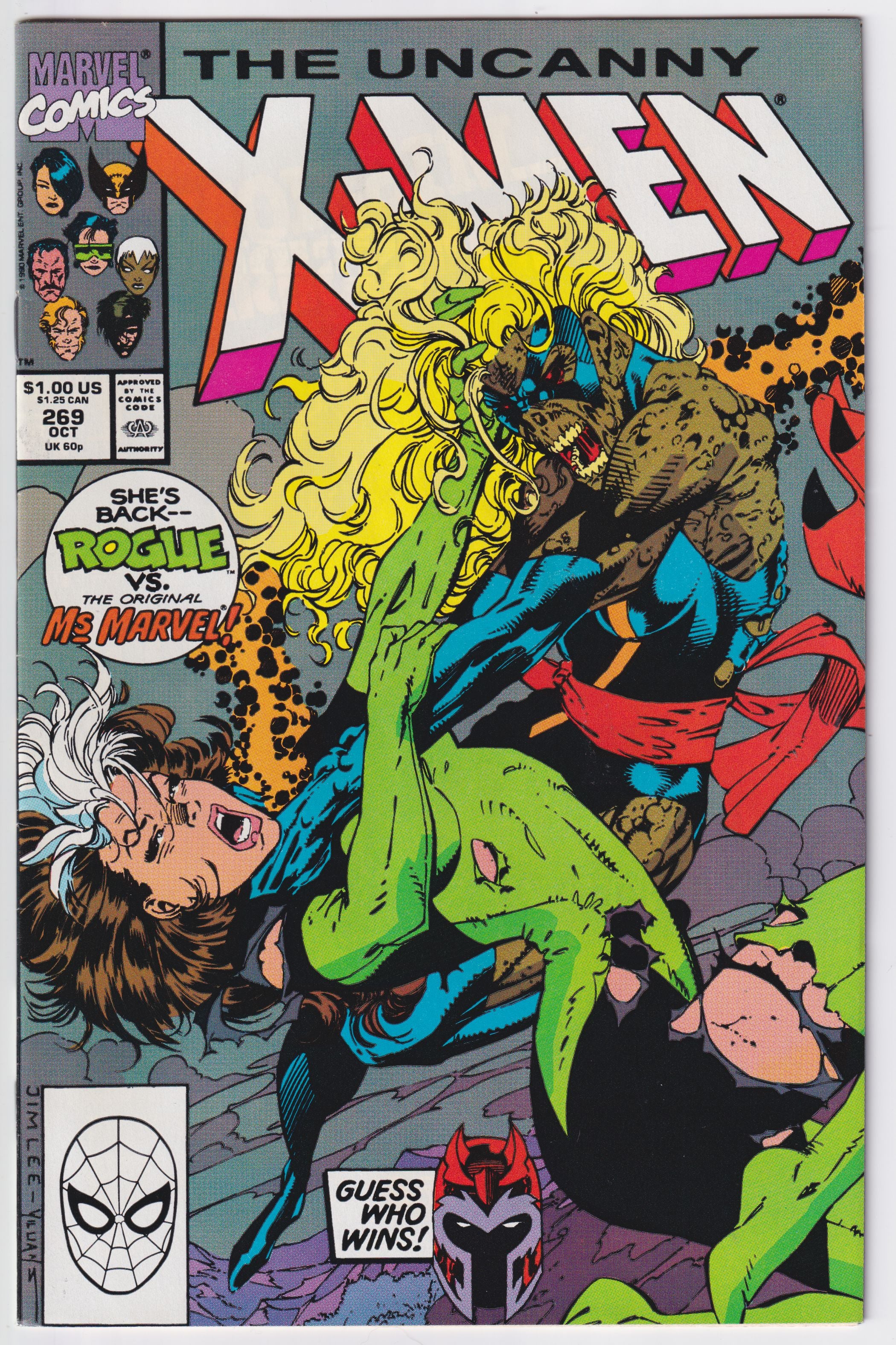 UNCANNY X-MEN (1963) #269 VF/NM
