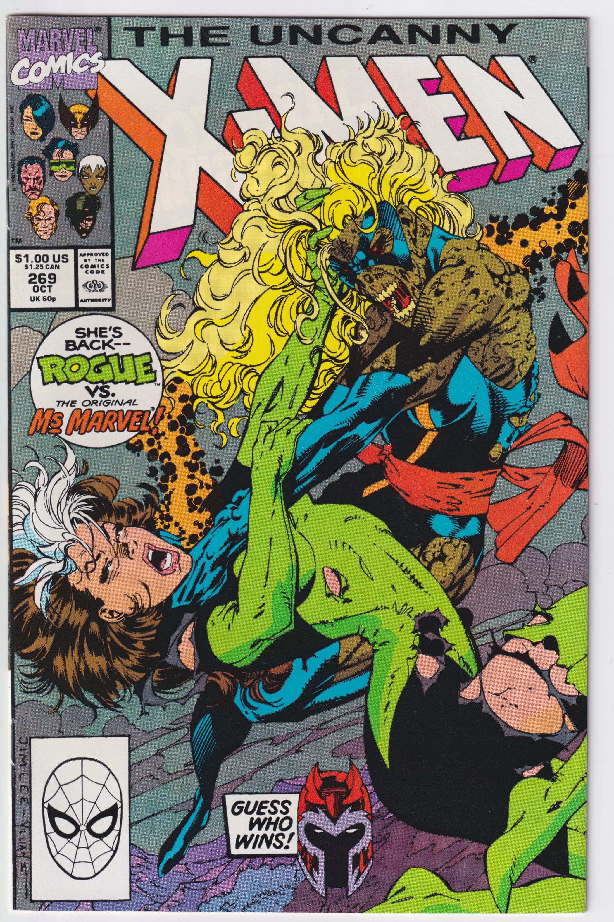 UNCANNY X-MEN (1963) #269 NM-