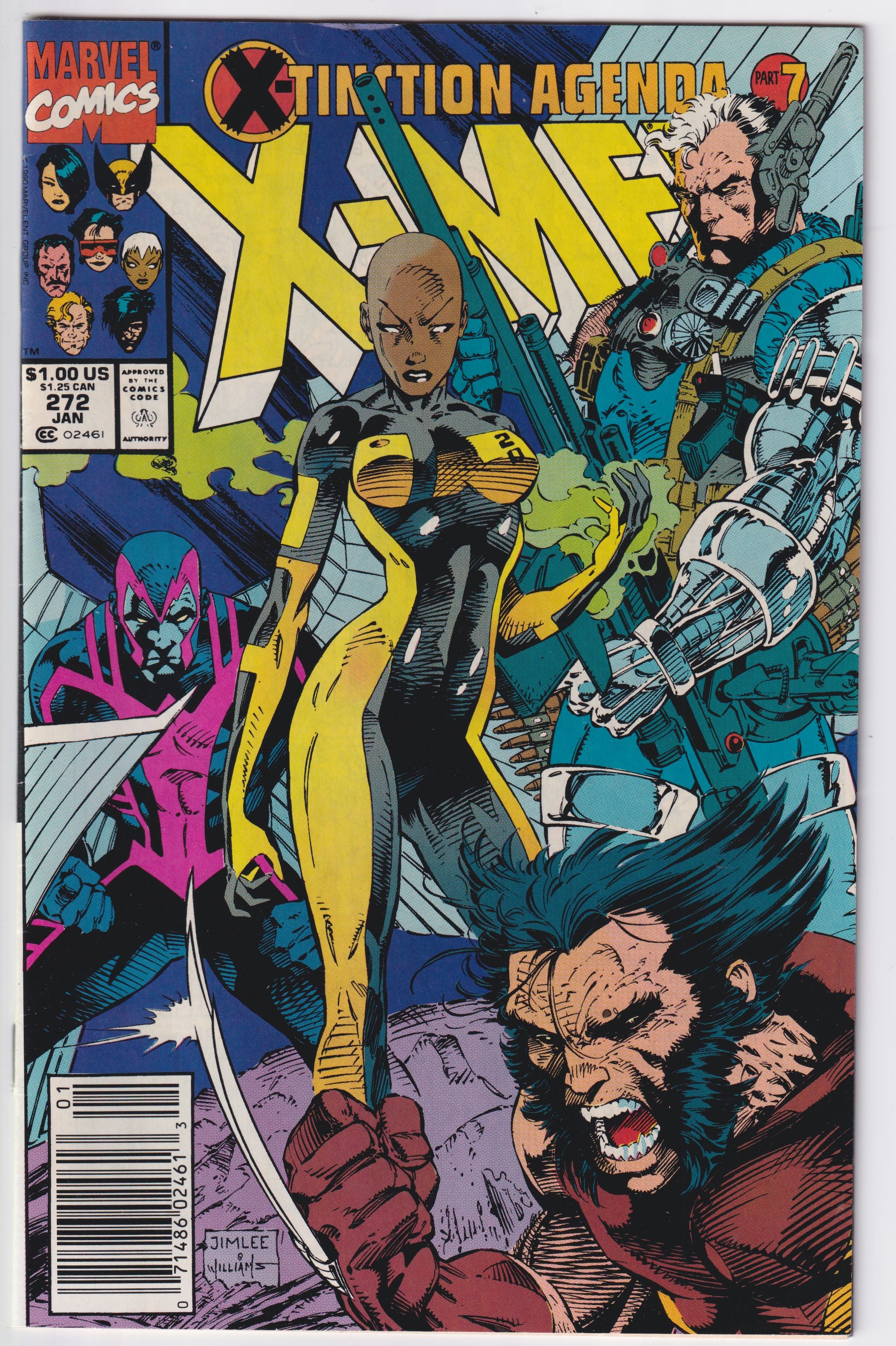 UNCANNY X-MEN (1963) #272 FN+