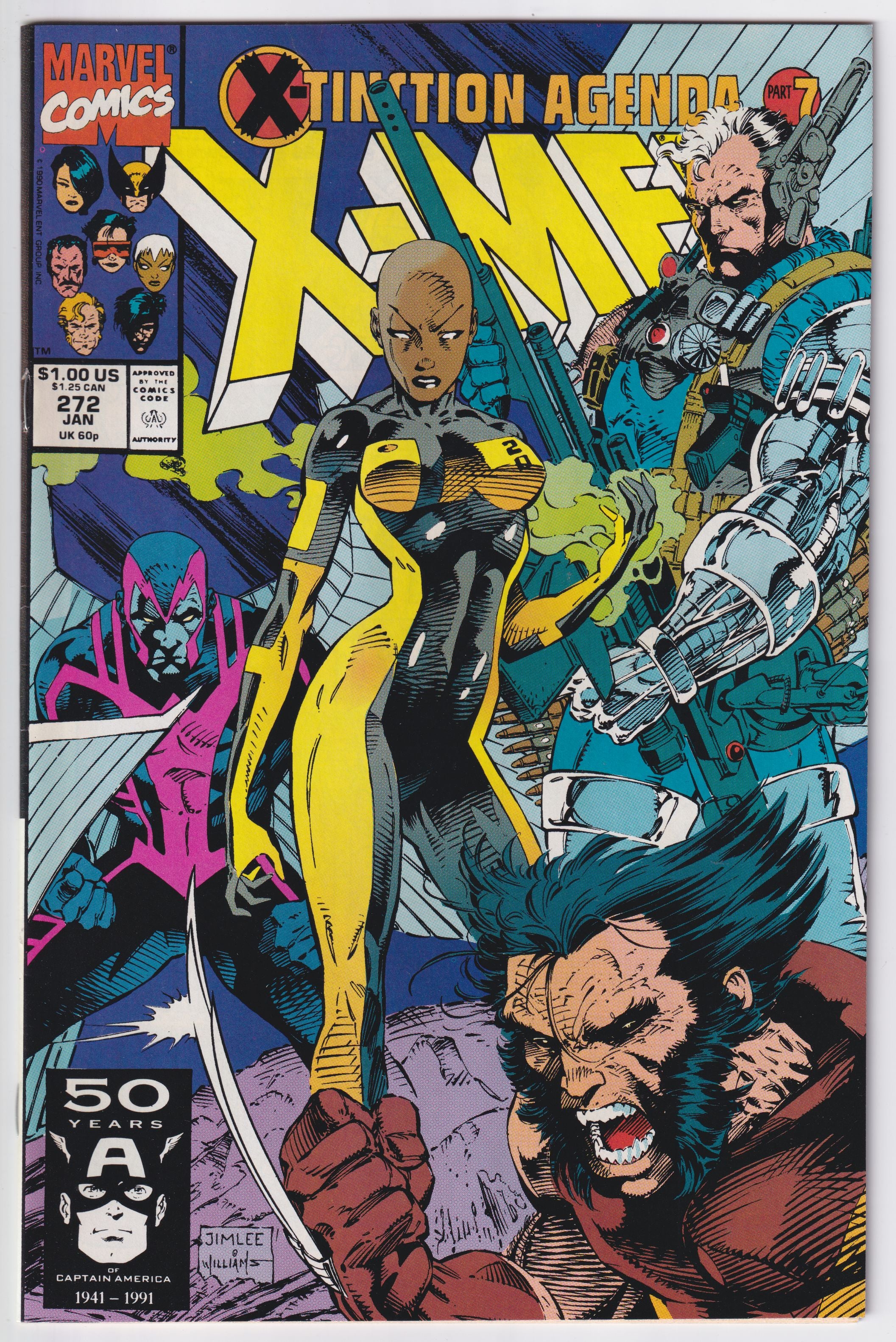 UNCANNY X-MEN (1963) #272 NM-