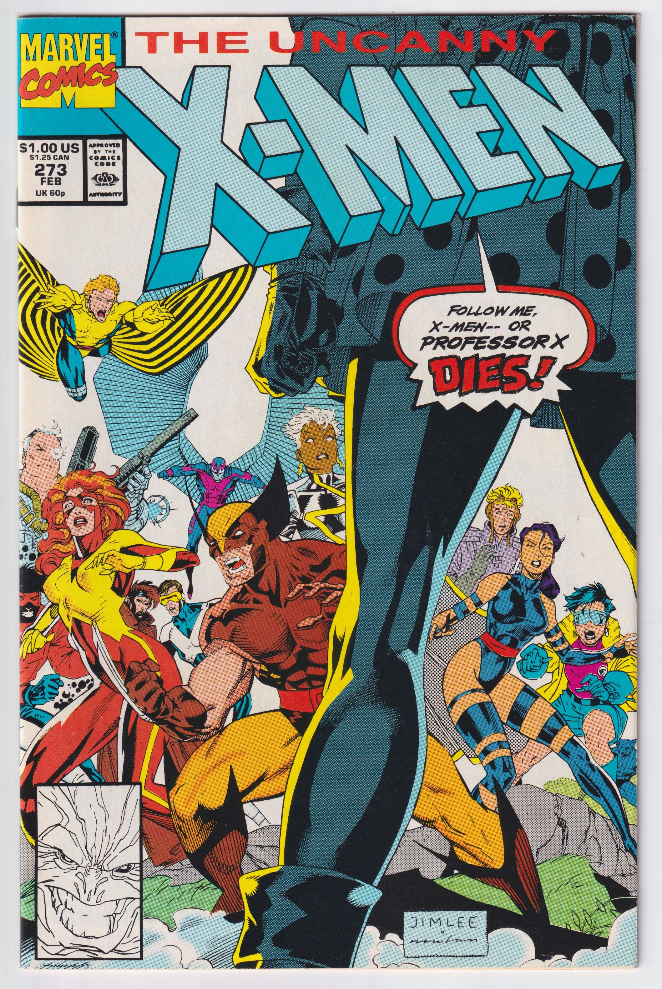 UNCANNY X-MEN (1963) #273 VF-