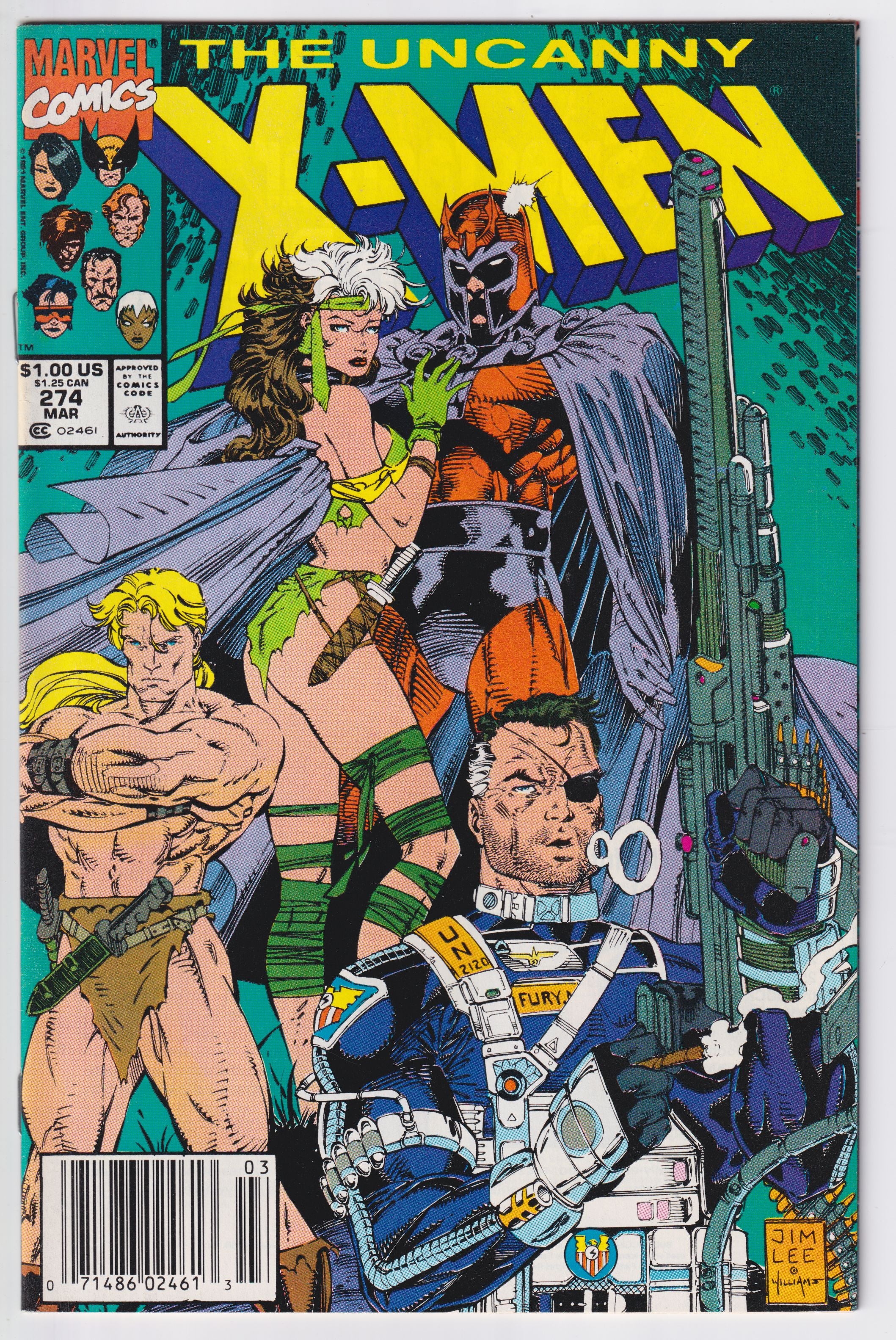 UNCANNY X-MEN (1963) #274 VF