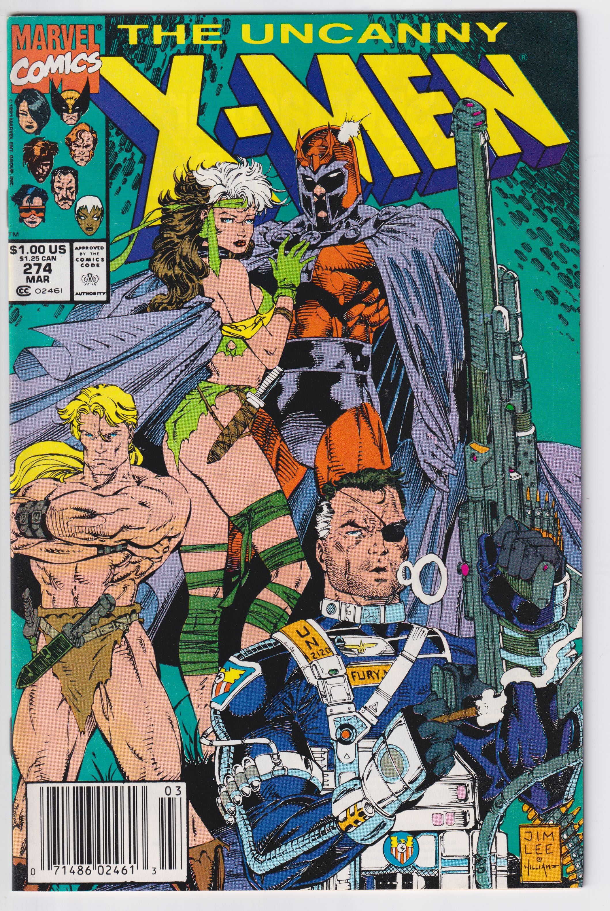 UNCANNY X-MEN (1963) #274 VF/NM