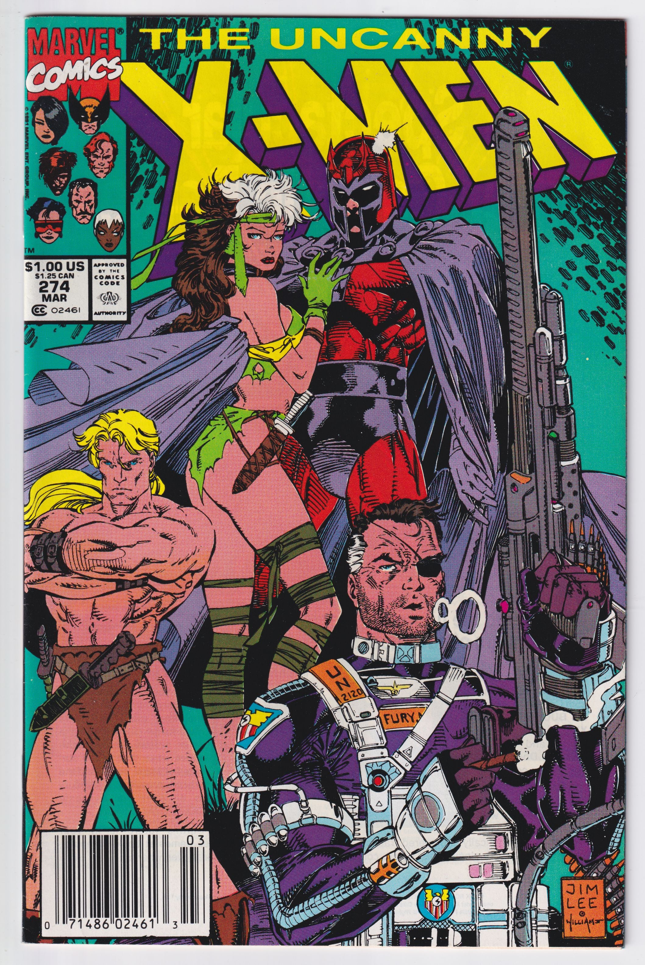 UNCANNY X-MEN (1963) #274 NM-