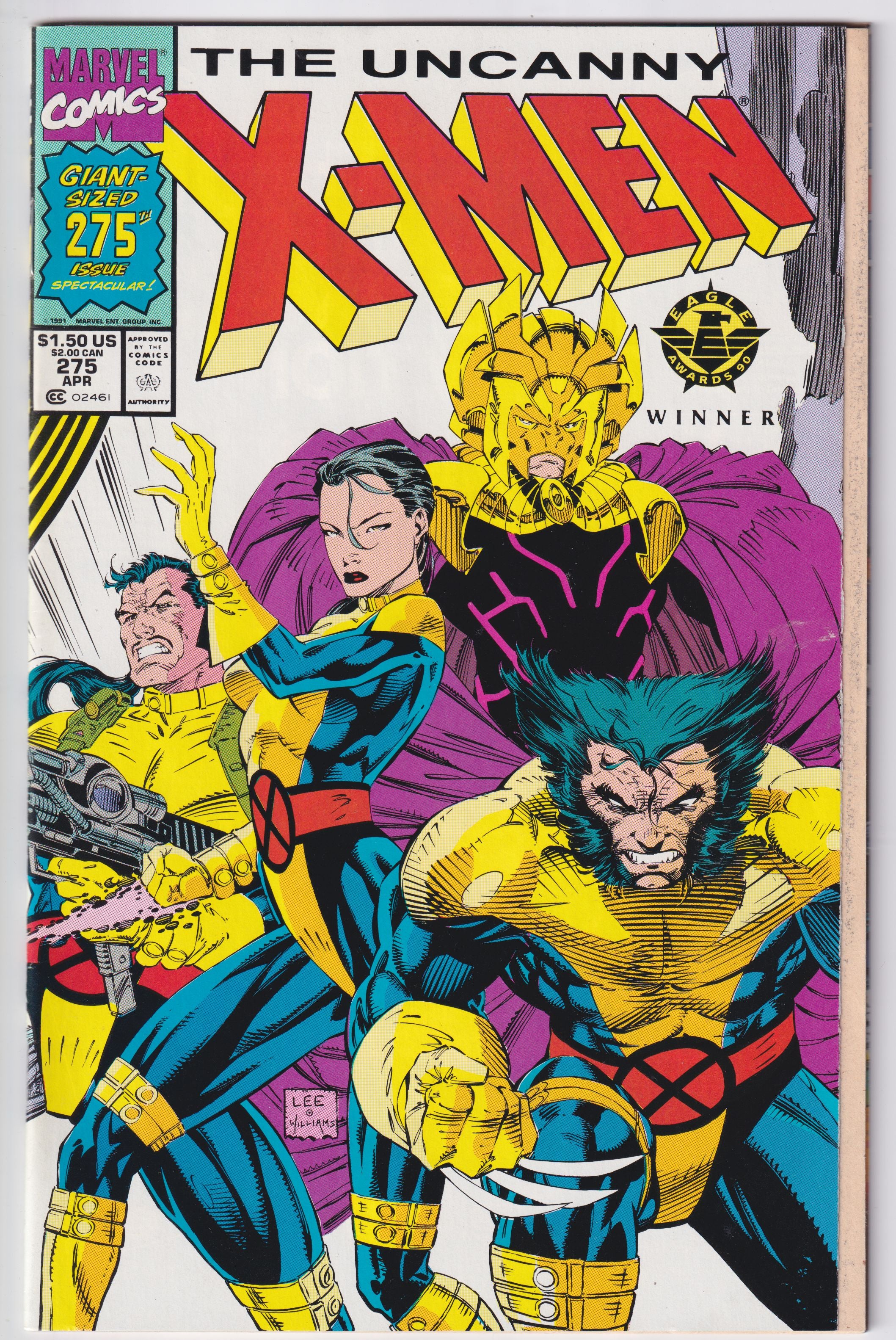 UNCANNY X-MEN (1963) #275 FN+