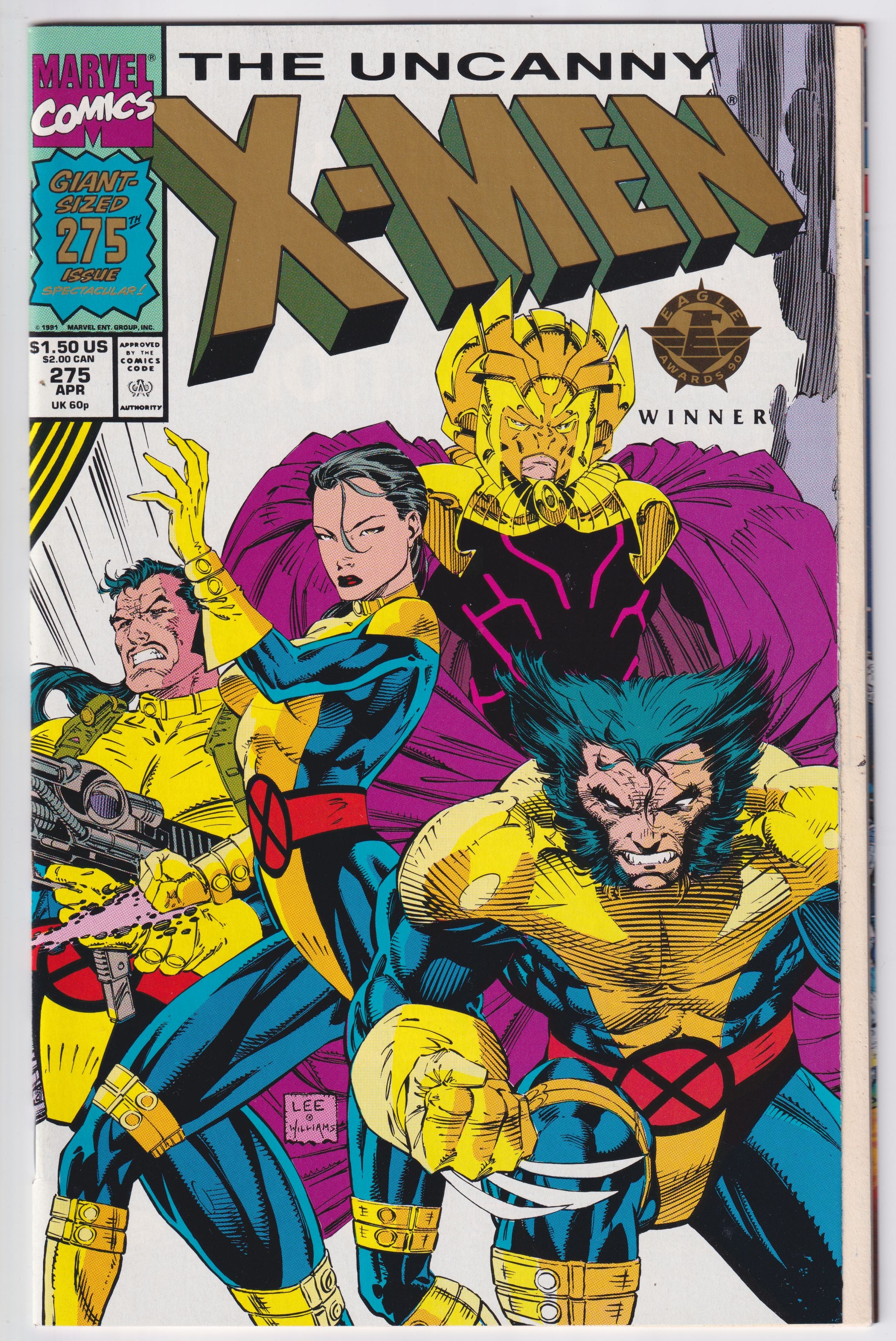 UNCANNY X-MEN (1963) #275 2nd print NM