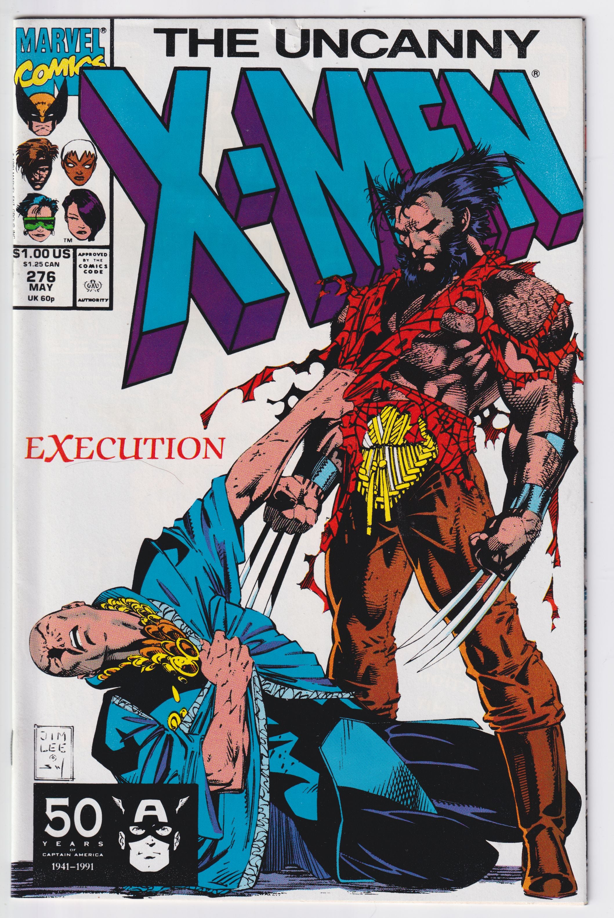 UNCANNY X-MEN (1963) #276 FN