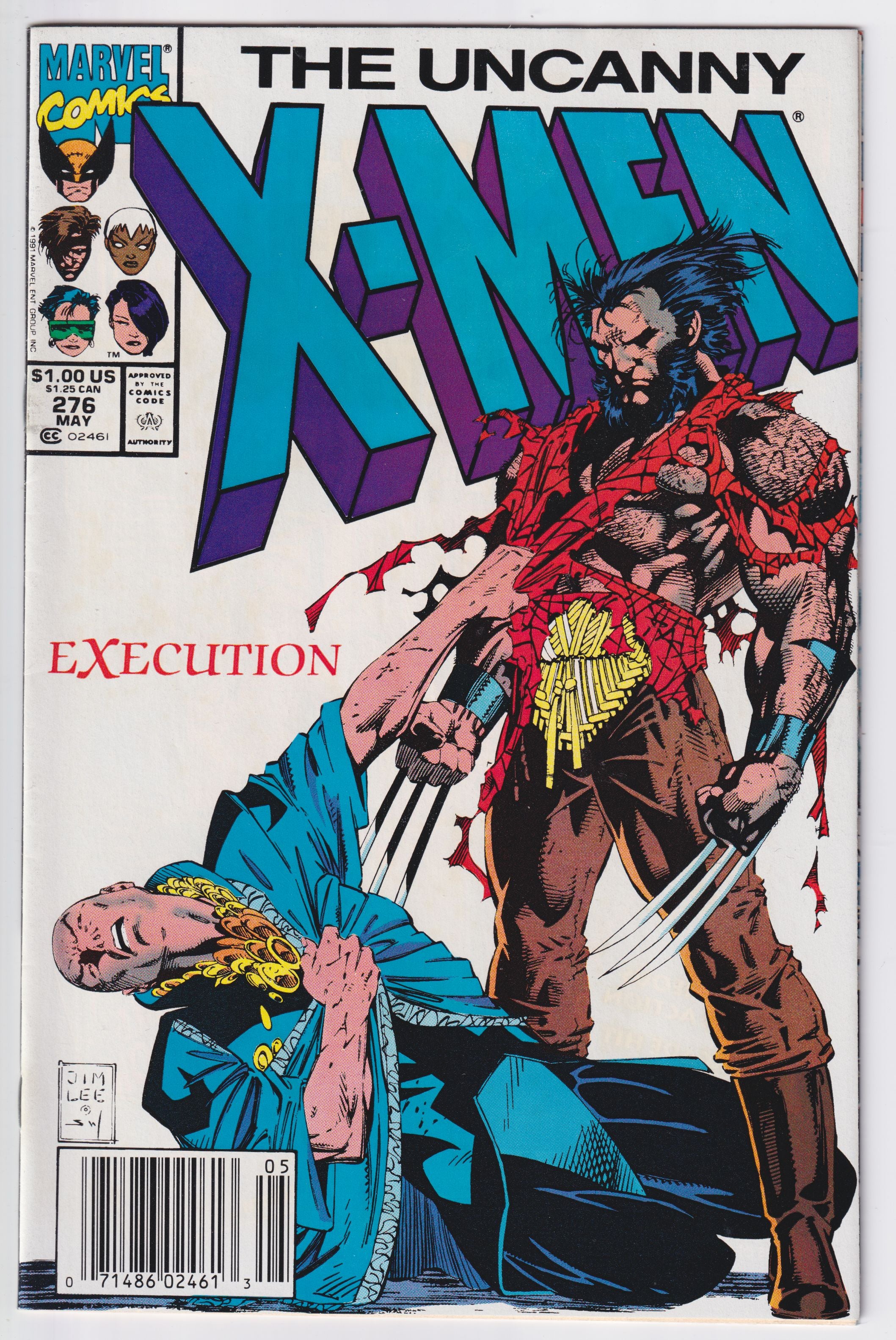 UNCANNY X-MEN (1963) #276 VF