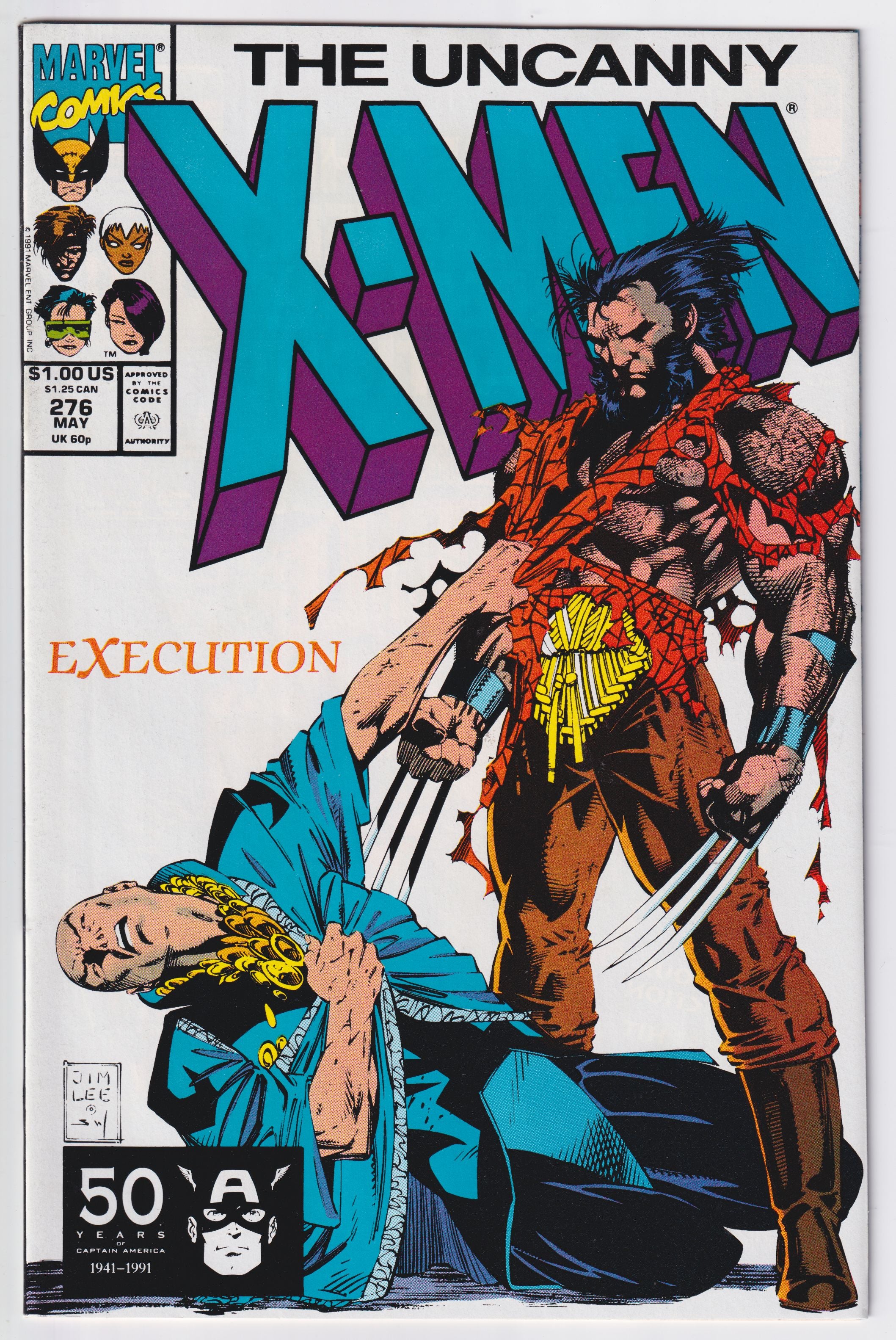 UNCANNY X-MEN (1963) #276 NM-