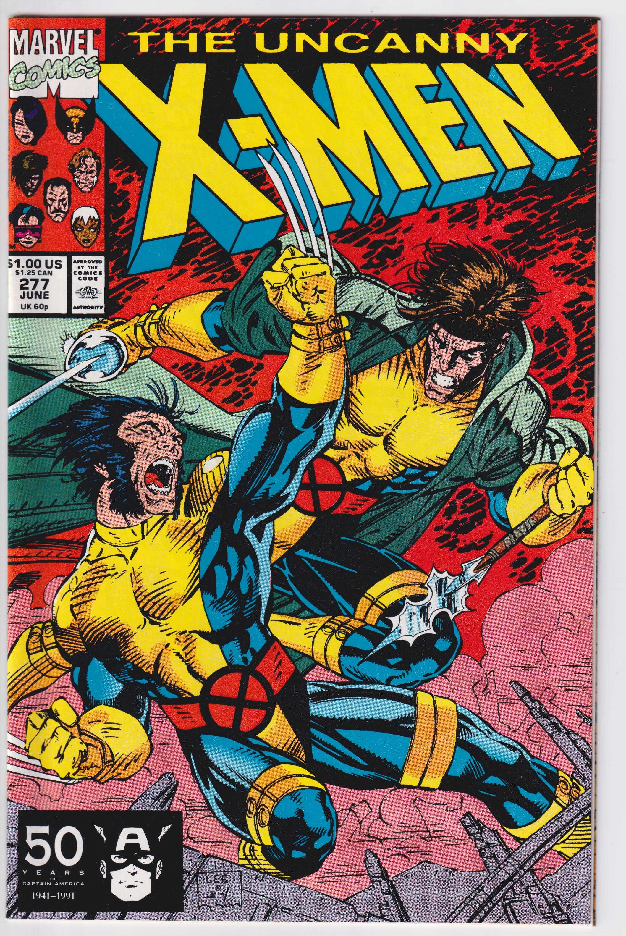 UNCANNY X-MEN (1963) #277 VF+