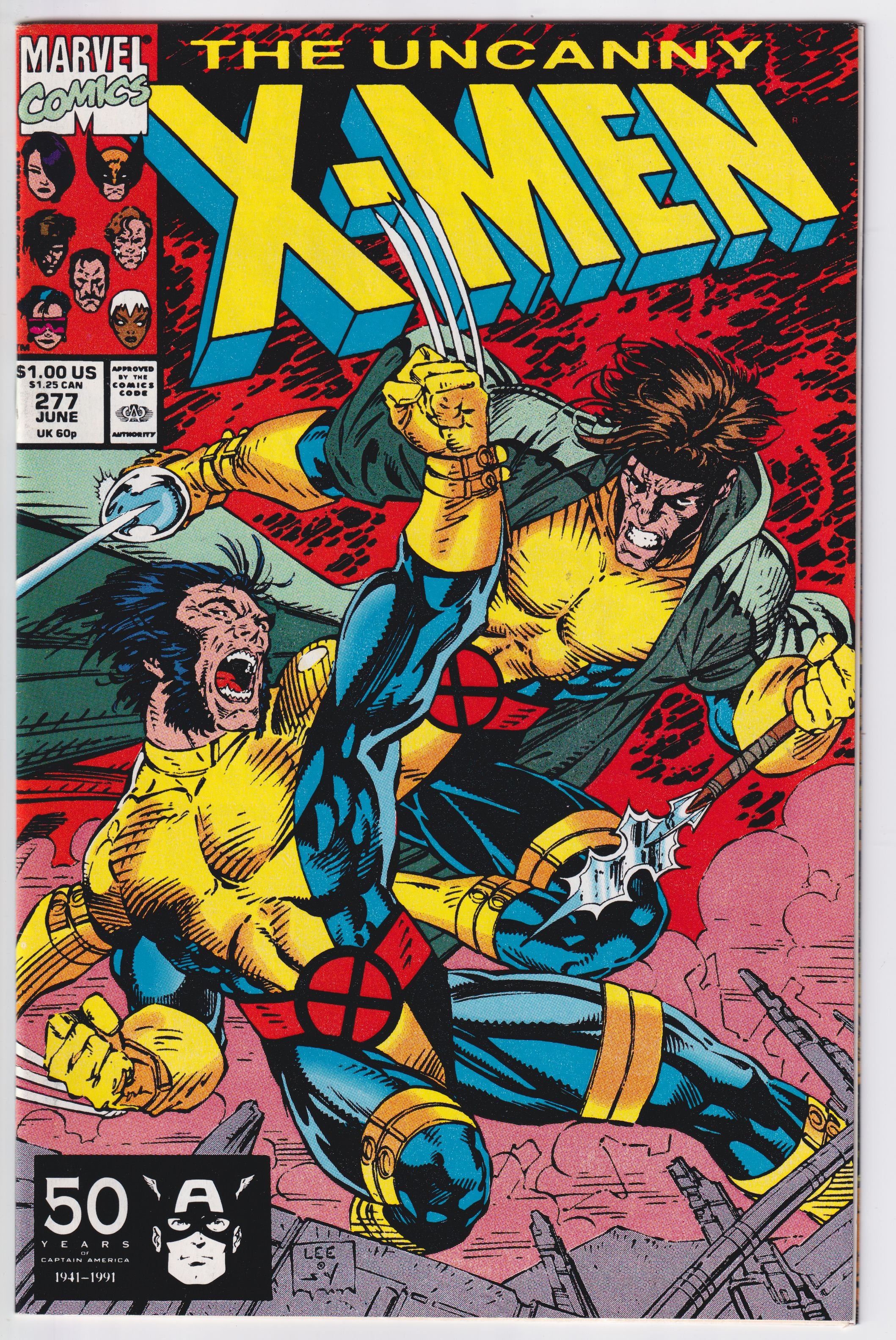 UNCANNY X-MEN (1963) #277 VF/NM