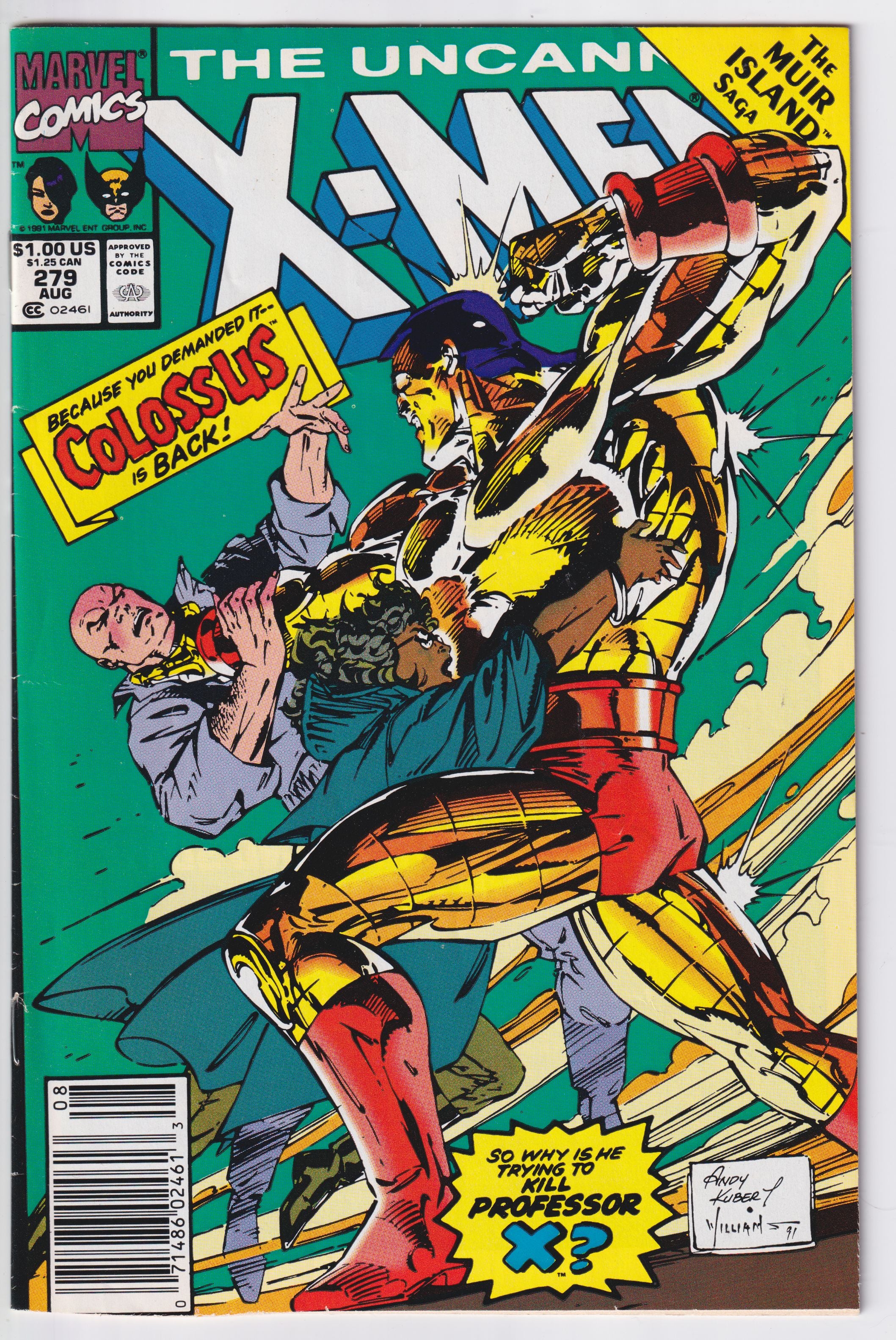 UNCANNY X-MEN (1963) #279 FN
