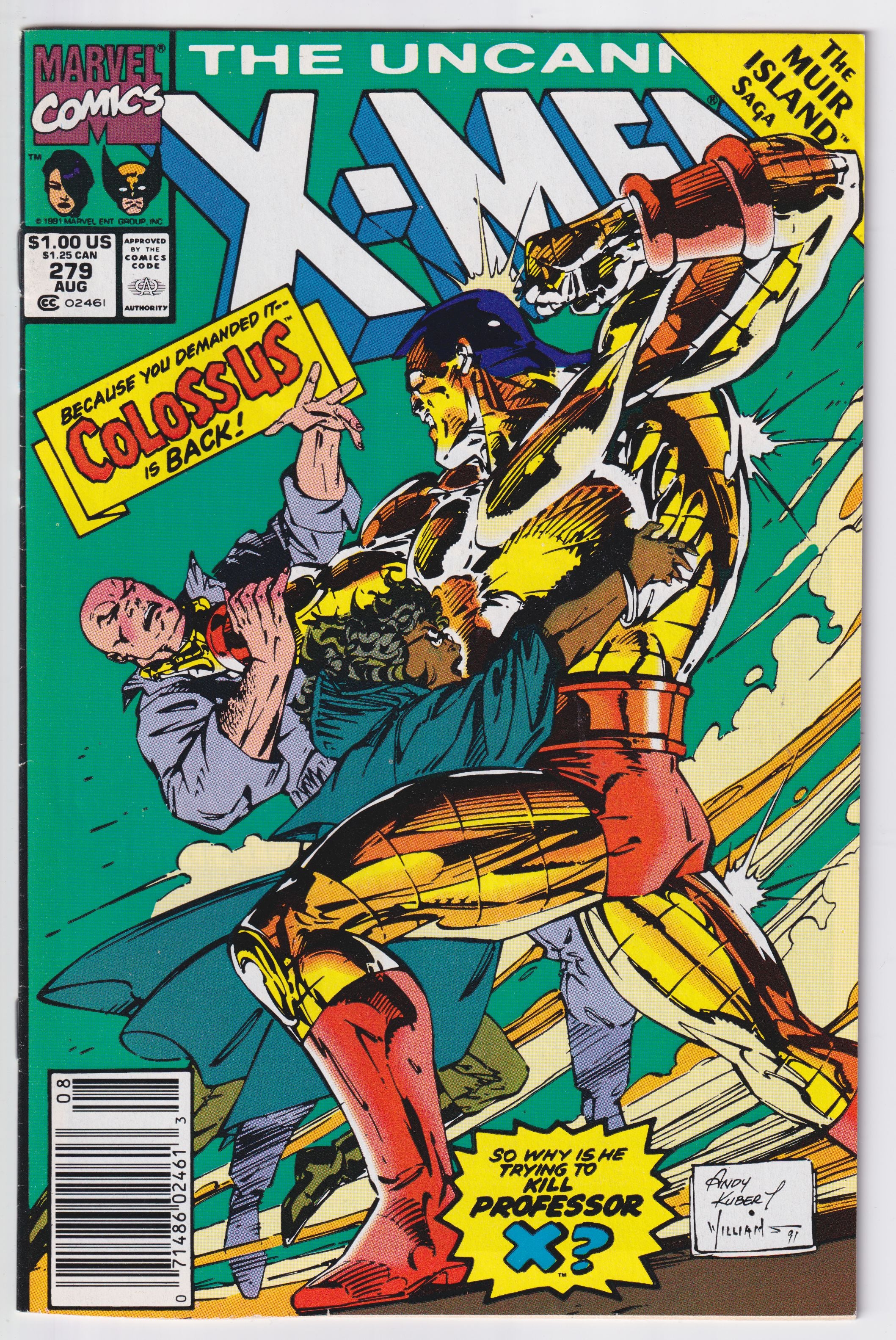 UNCANNY X-MEN (1963) #279 VF