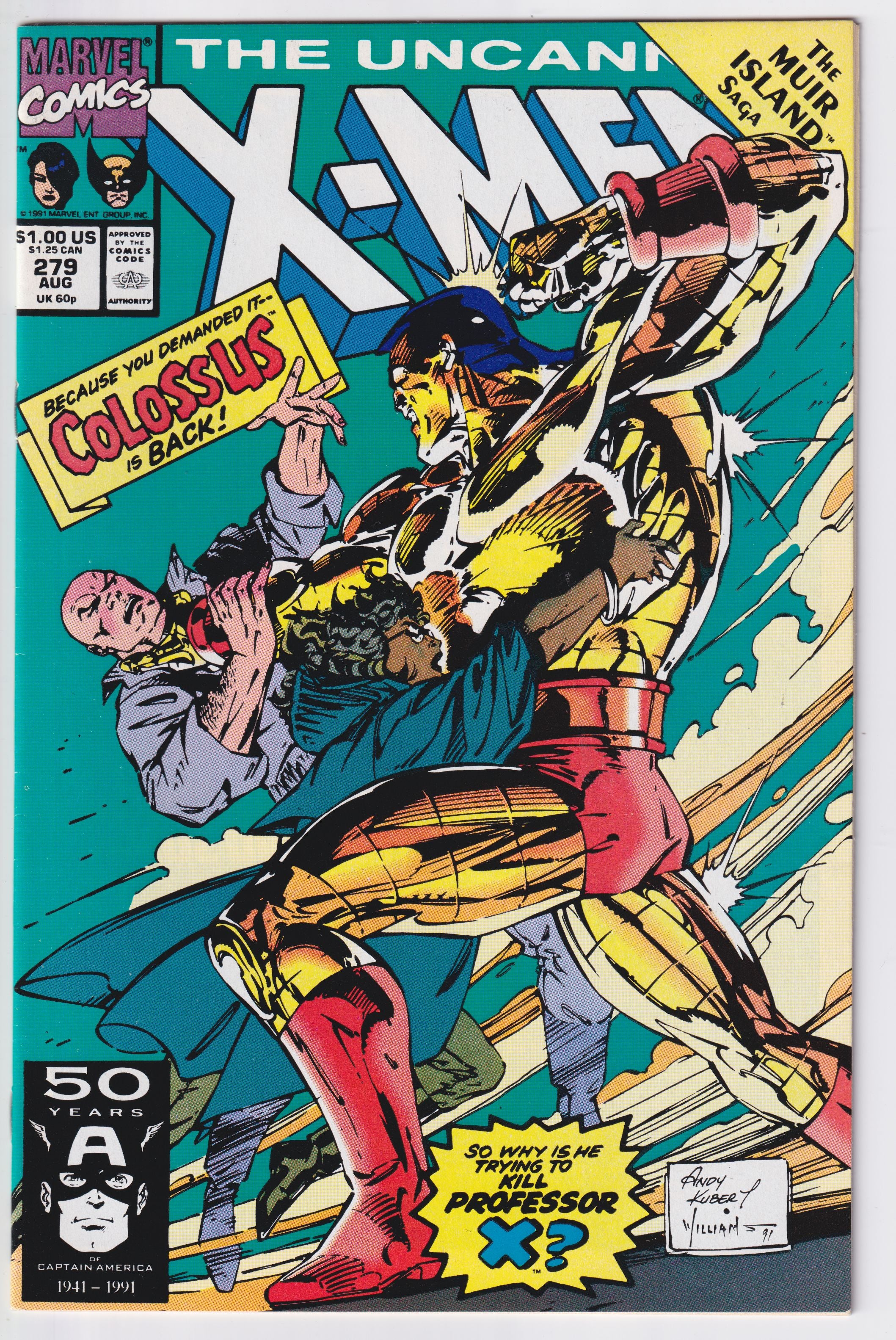 UNCANNY X-MEN (1963) #279 VF+